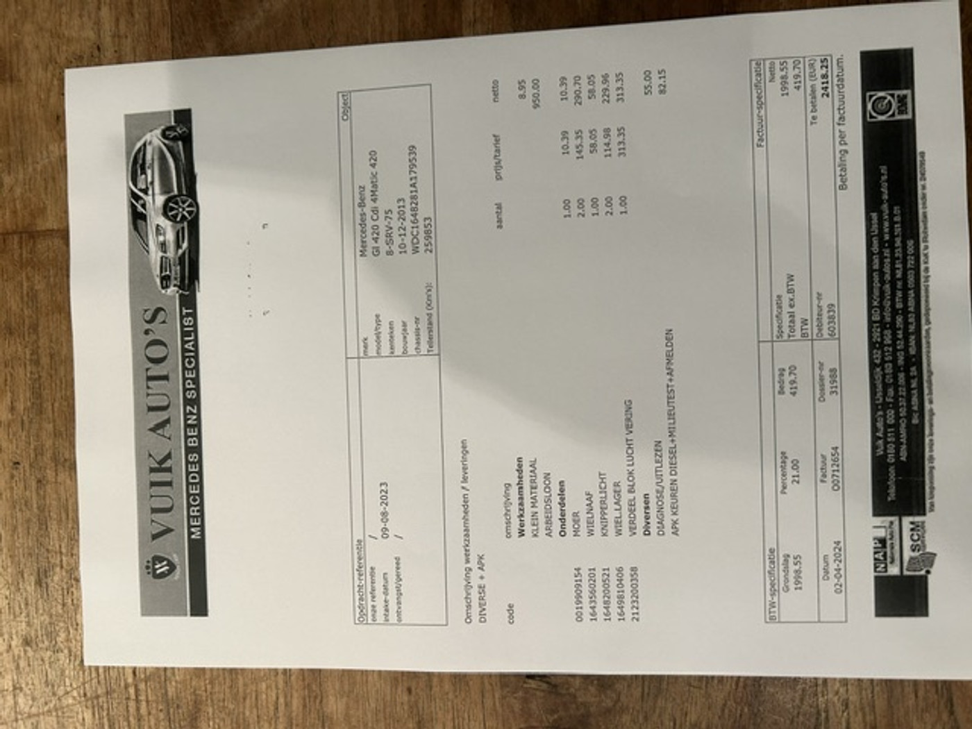 Foto van Mercedes-Benz GL 420 CDI 4Matic