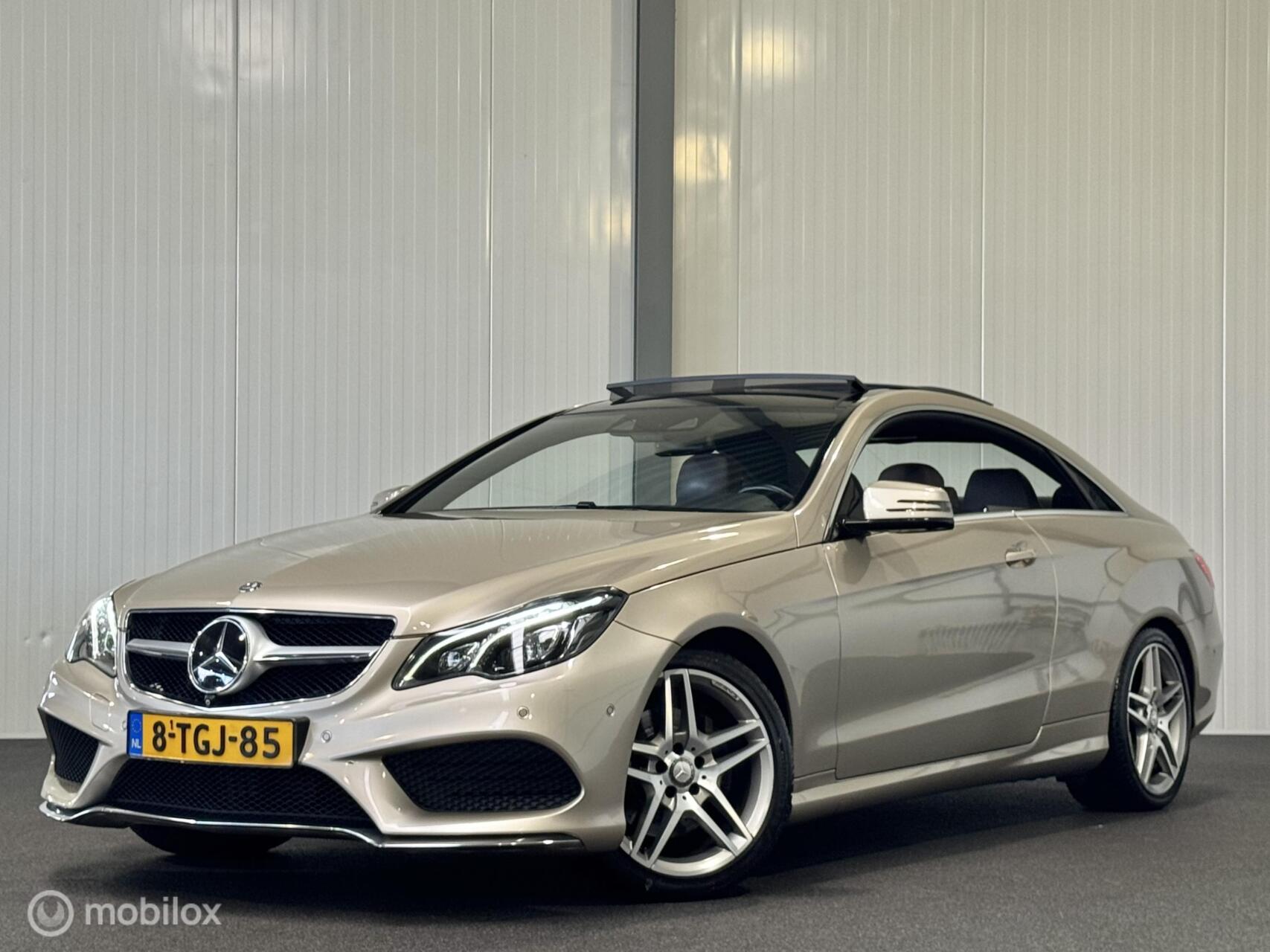 Mercedes-Benz E 220 CDI 220 CDI Edition sport AMG [ Nap dtr+ stuurpiloot pano nappa ] 2014 - voorkant