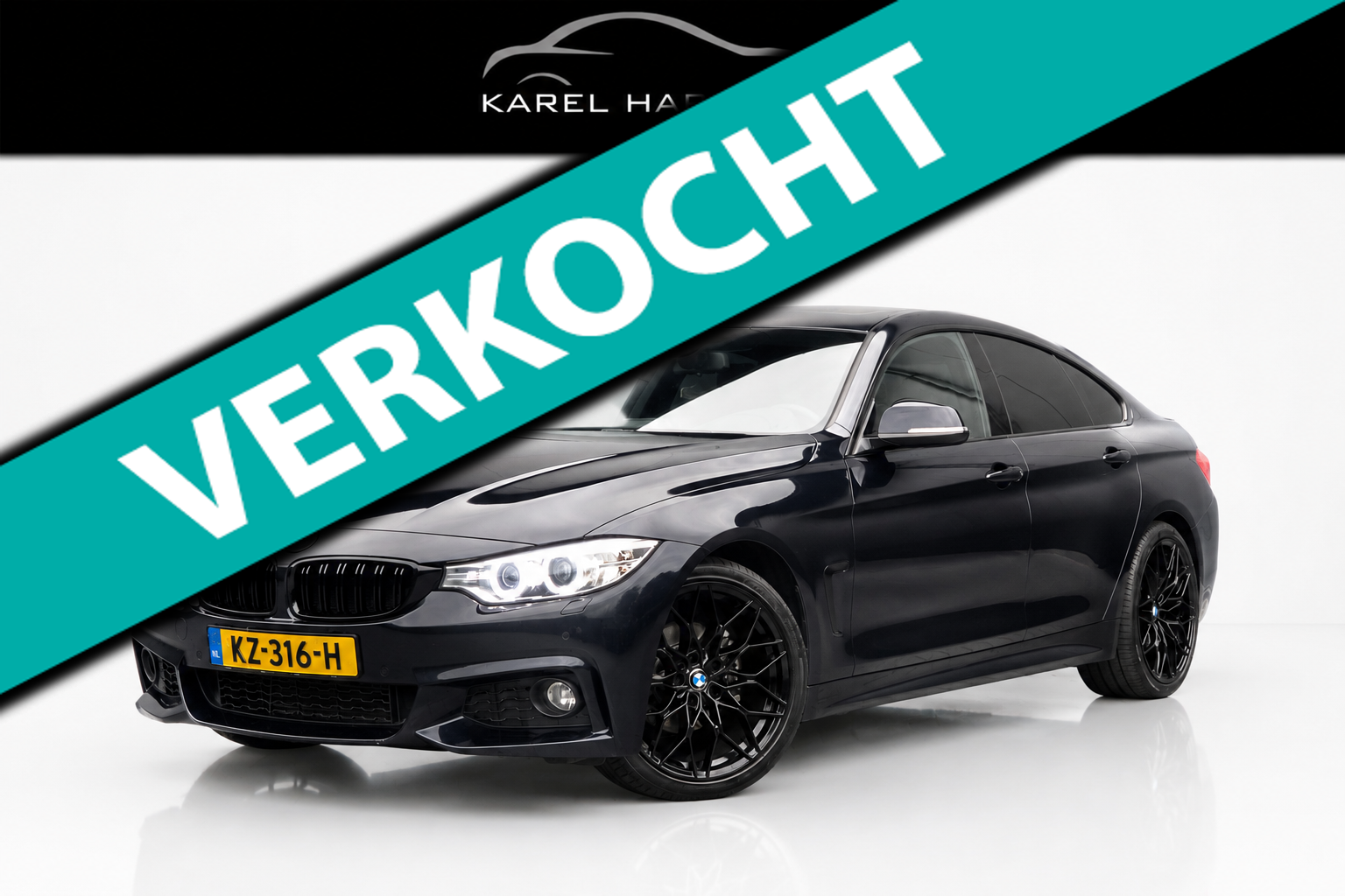 BMW 418i 418i Centennial Executive M-pakket | PANORAMADAK | AFNEEMBARE TREKHAAK | M-SPORTSTUUR 2017 - voorkant