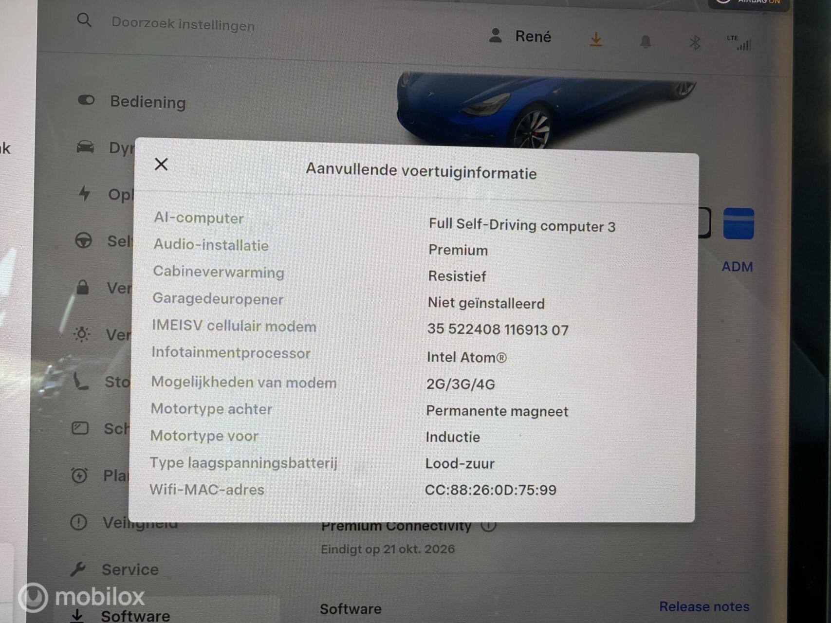 Foto van Tesla Model 3