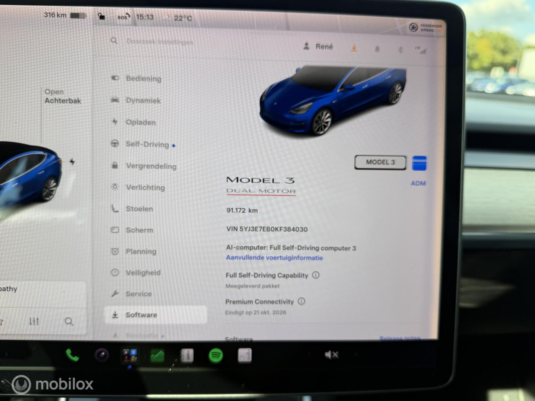 Foto van Tesla Model 3