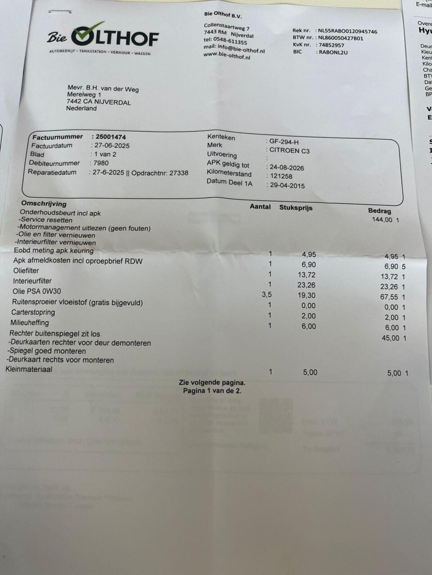 Foto van Citroen C3