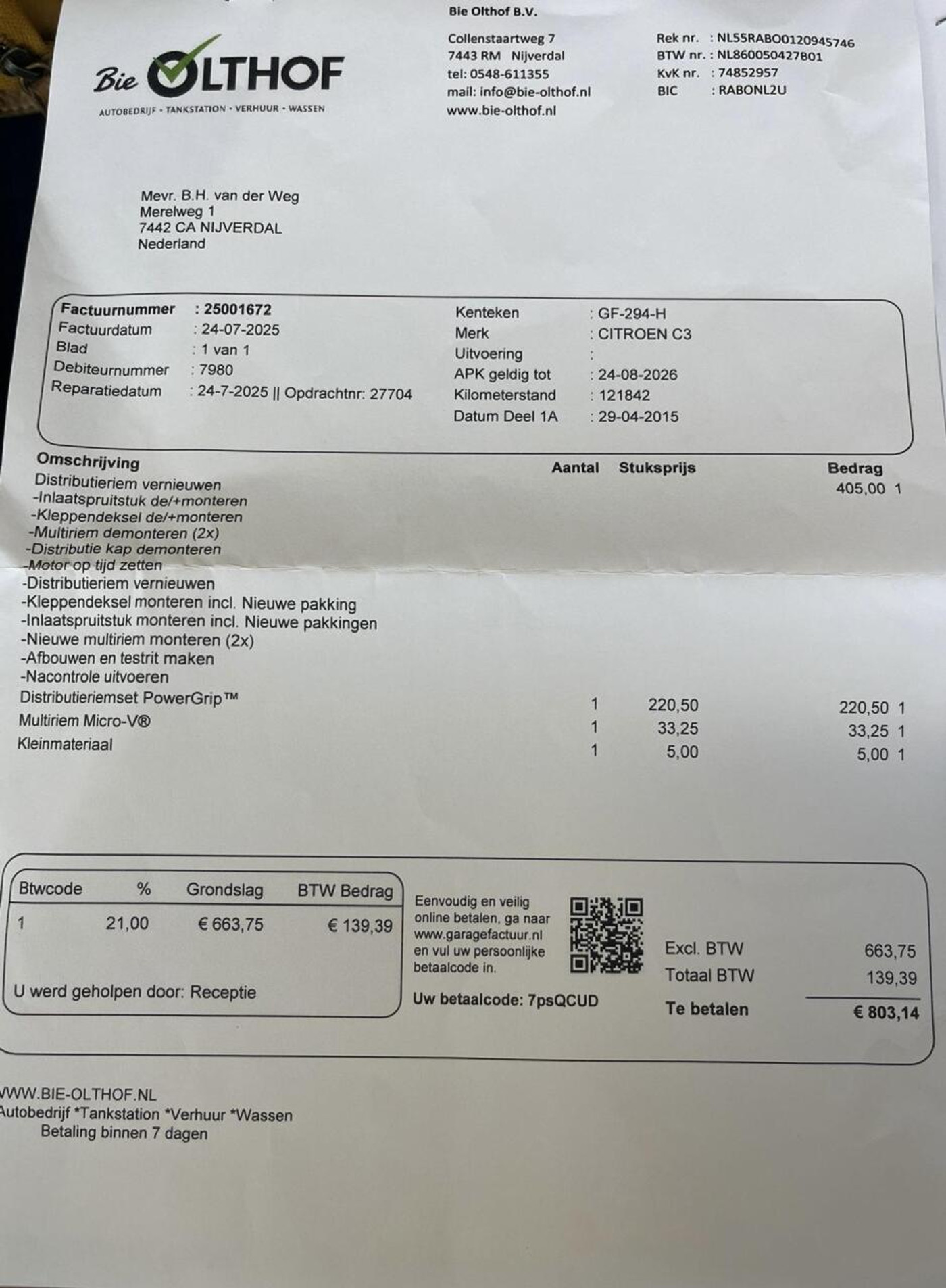 Foto van Citroen C3