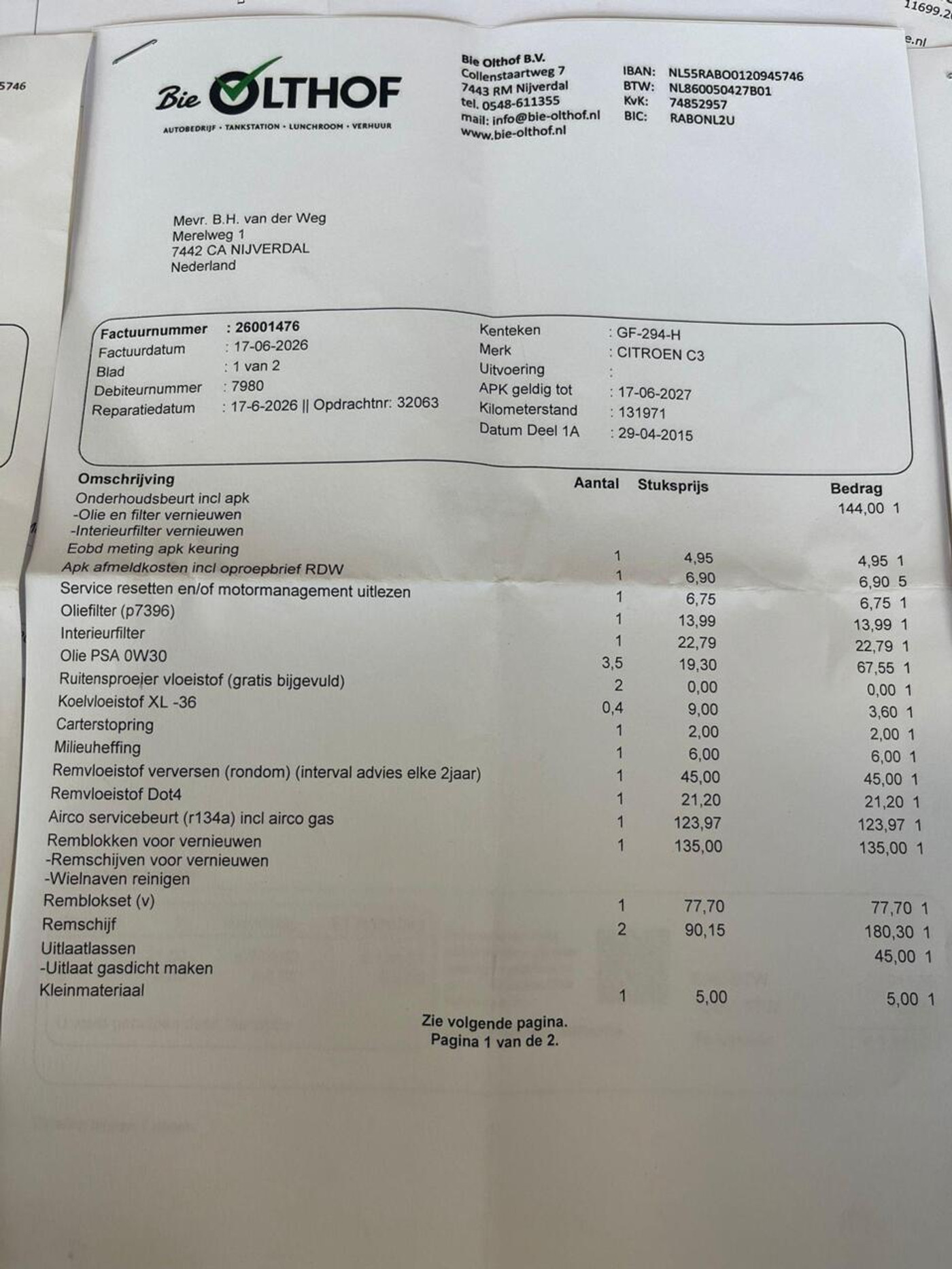 Foto van Citroen C3