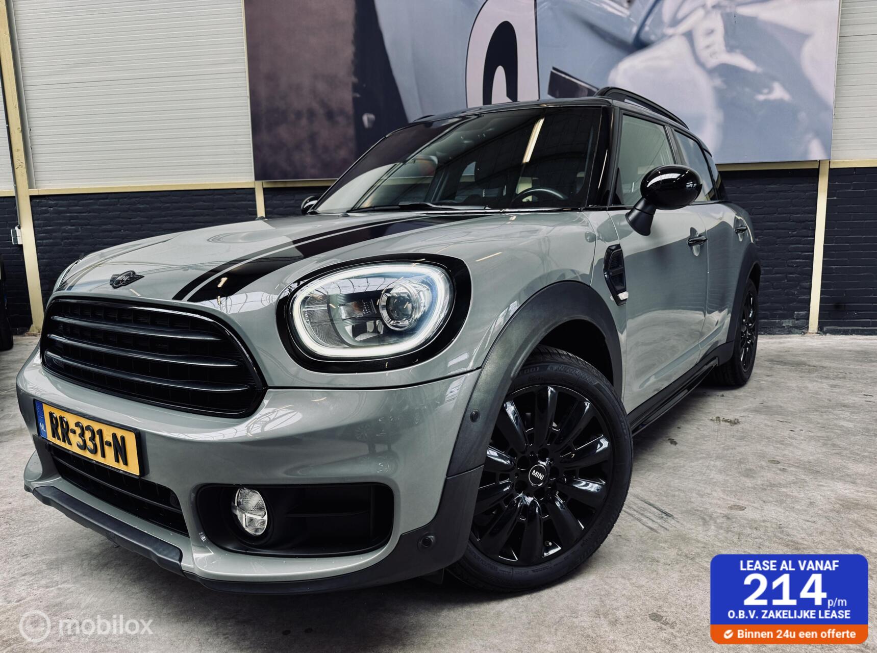 Mini Countryman Cooper 1.5 Cooper|JCW PACK|ALLBLACK|18INCH| 2018 - voorkant