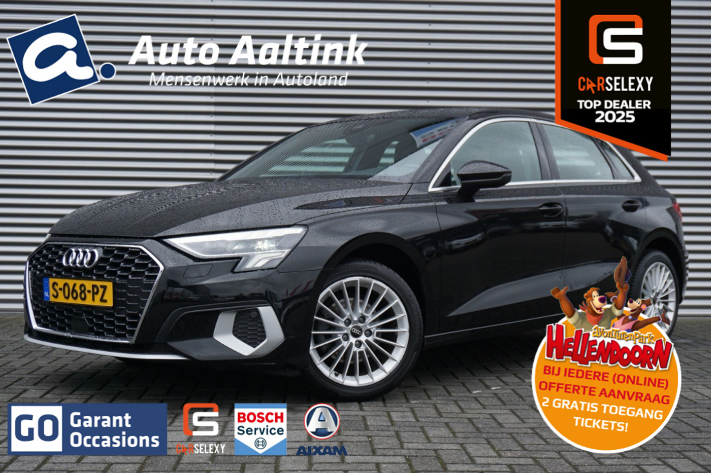 Audi A3 Sportback 30 TFSI Advanced AUT. | VERW. STOELEN | SPORTSTUUR | CRUISE 2023 - voorkant