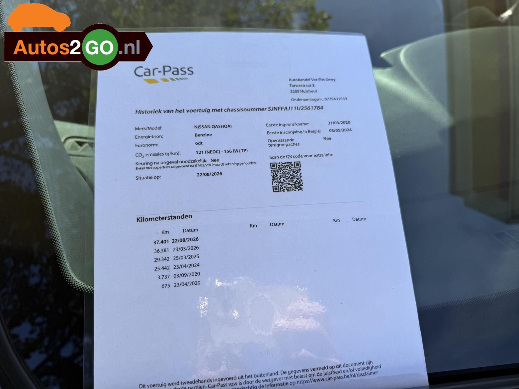 Foto van Nissan Nissan Qashqai