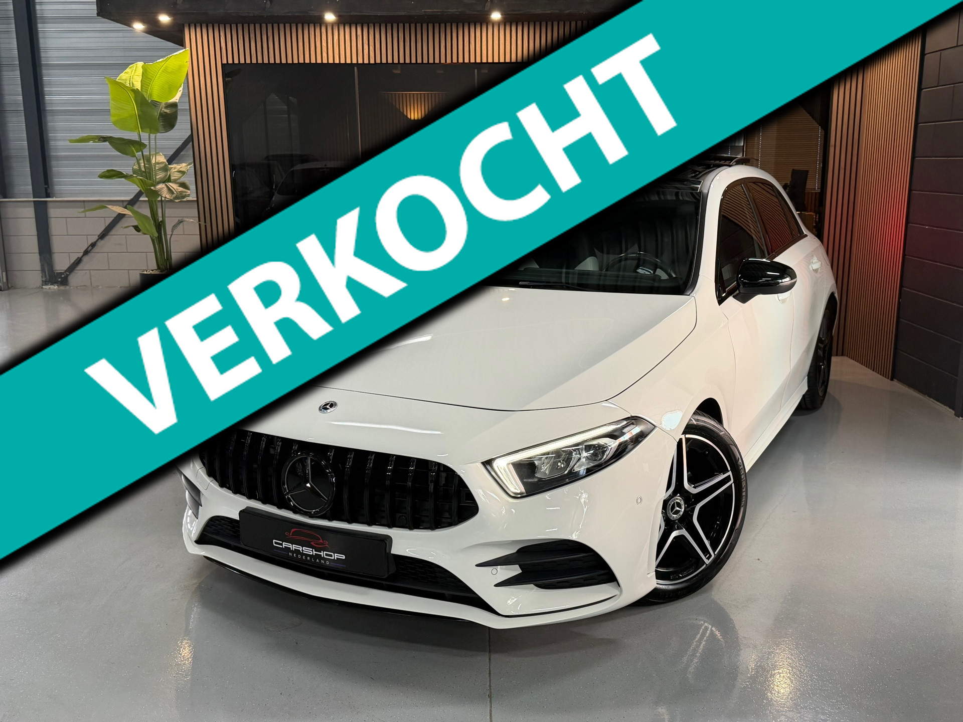 Mercedes-Benz A-klasse 200 Business Solution AMG 2018 - voorkant
