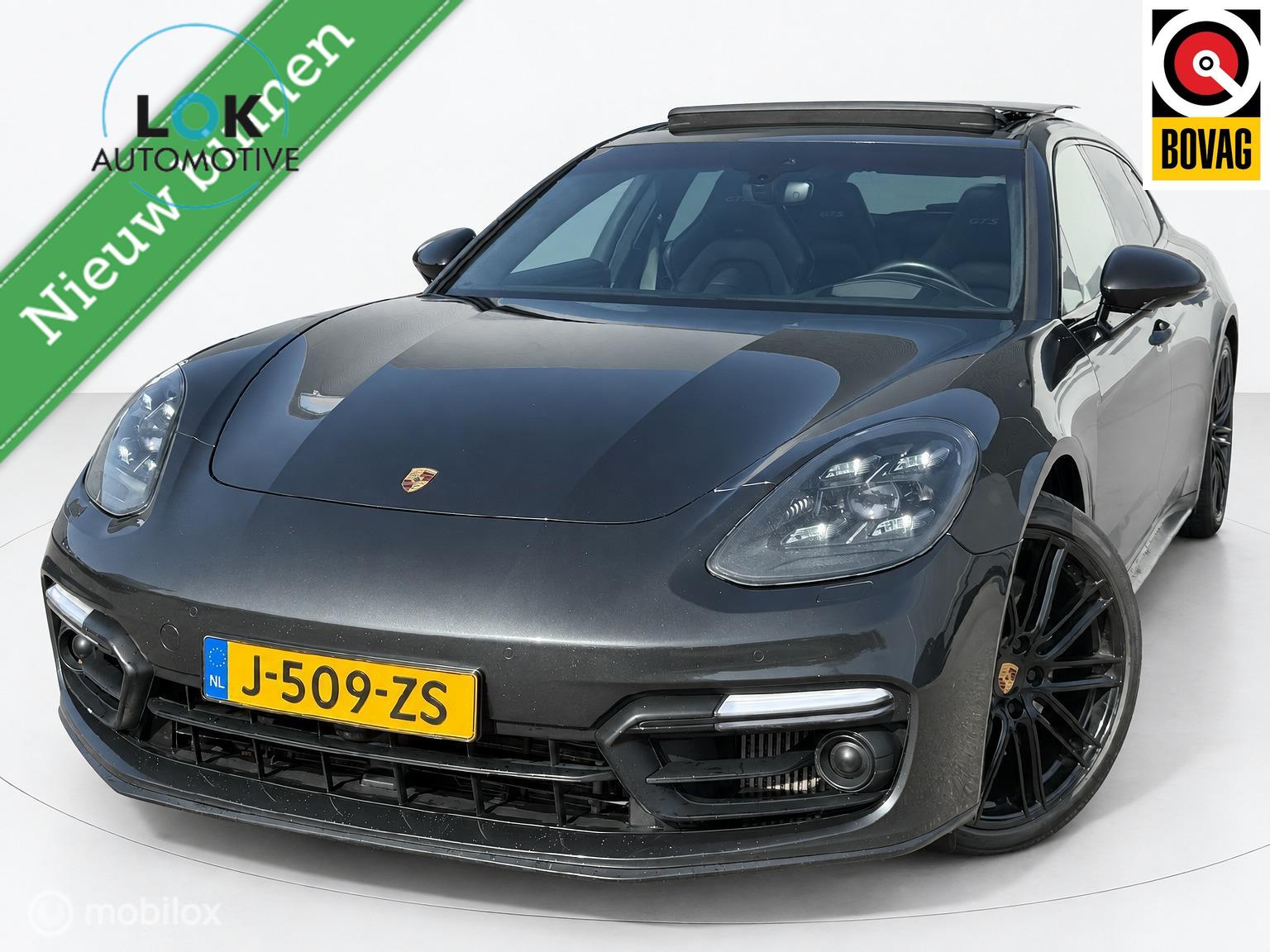 Porsche Panamera GTS Sport Turismo  4.0 GTS PANO|HUD|BOSE|CHRONO|360CAM 2019 - voorkant