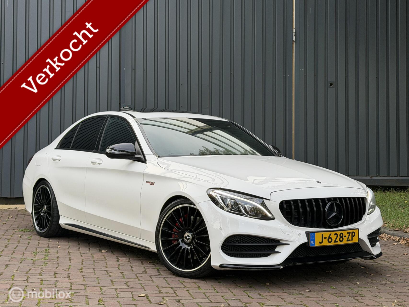 Mercedes-Benz C 400 4Matic 400 4MATIC Ambition Pano|Leder|Xenon|Navi 2017 - voorkant