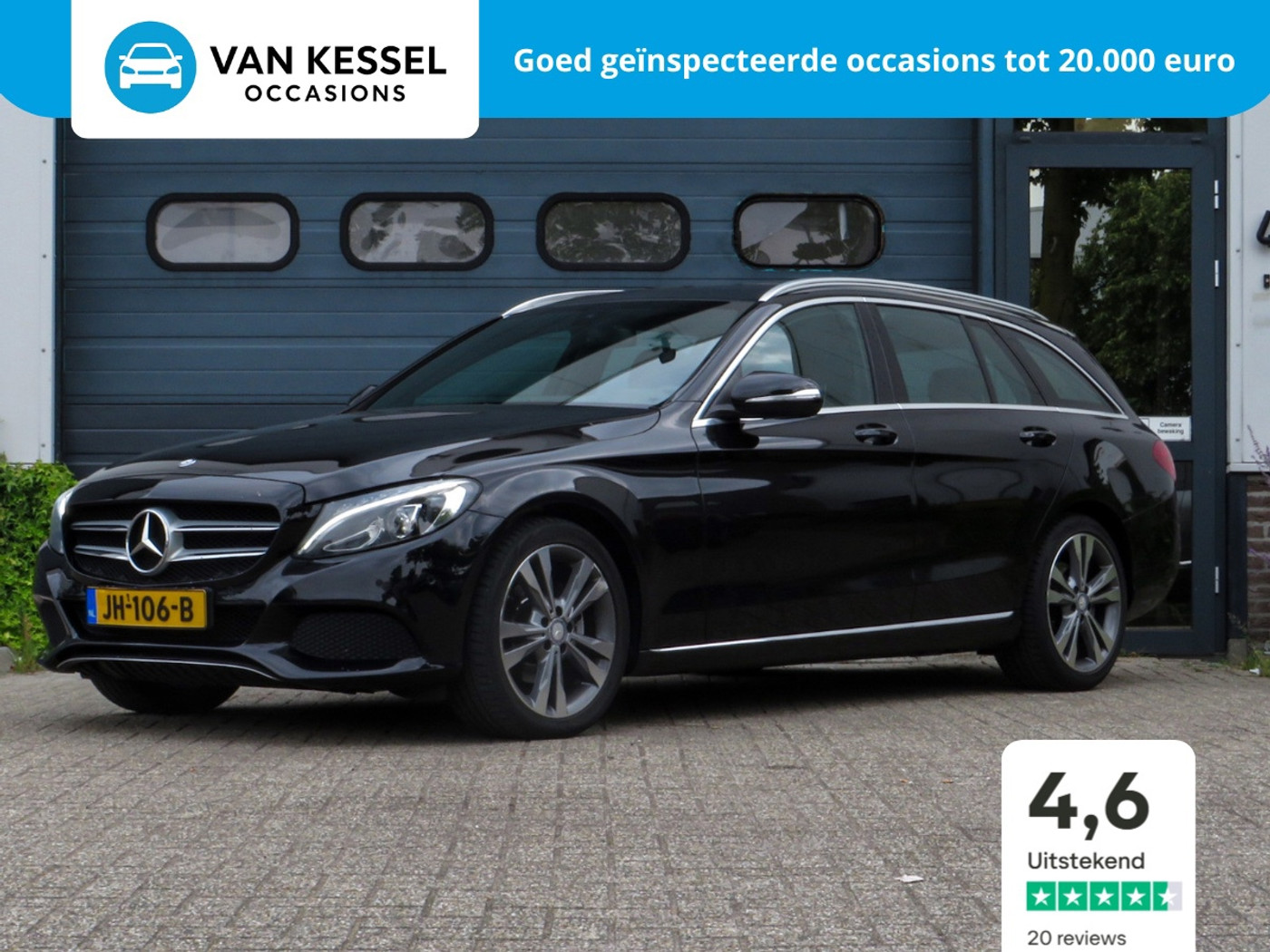 Mercedes-Benz C 200 200 Prestige | Autom. | Bomvol 2014 - voorkant