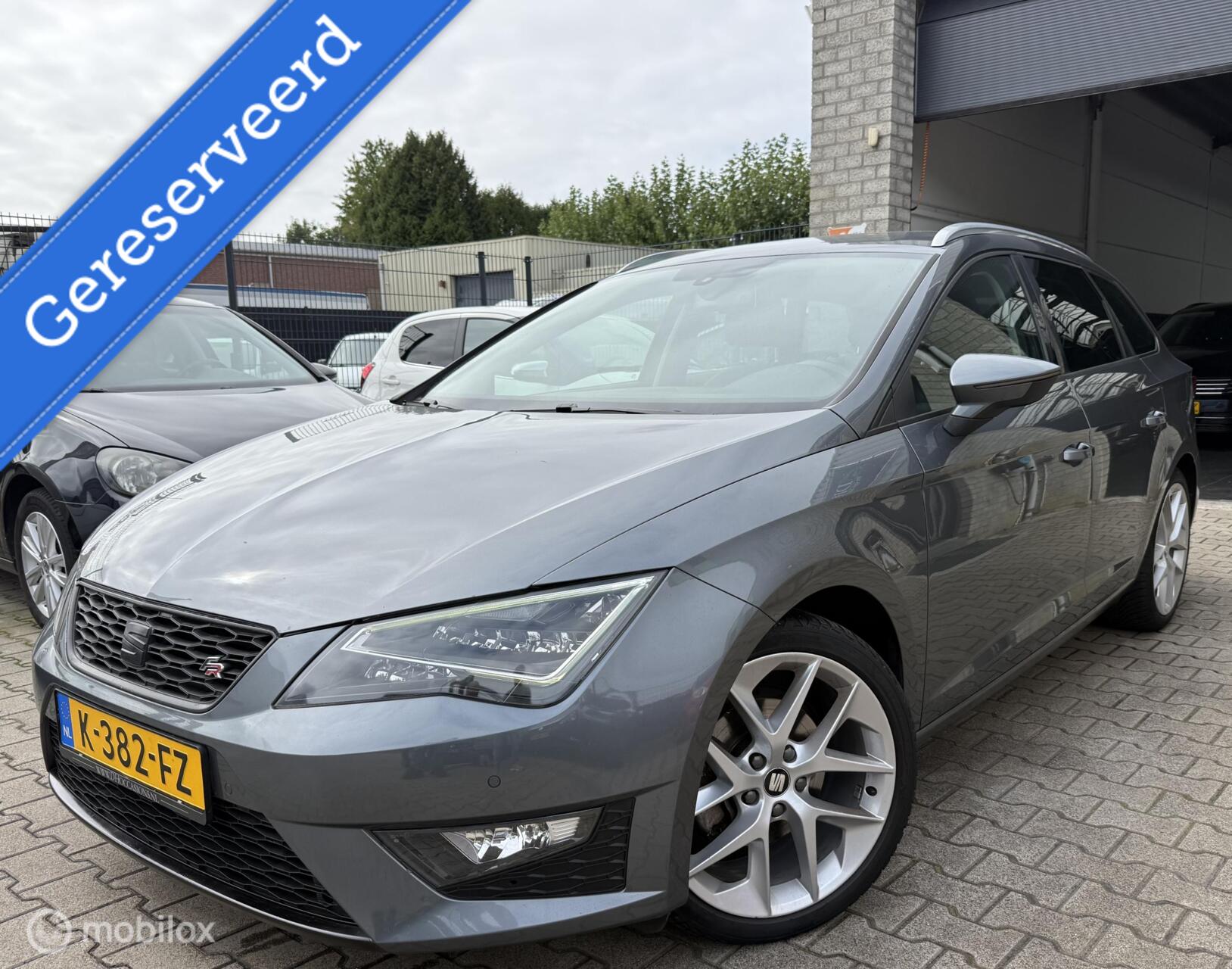 Seat Leon ST 1.4 TSI FR Business / CLIMA / LEER / NAVI 2015 - voorkant