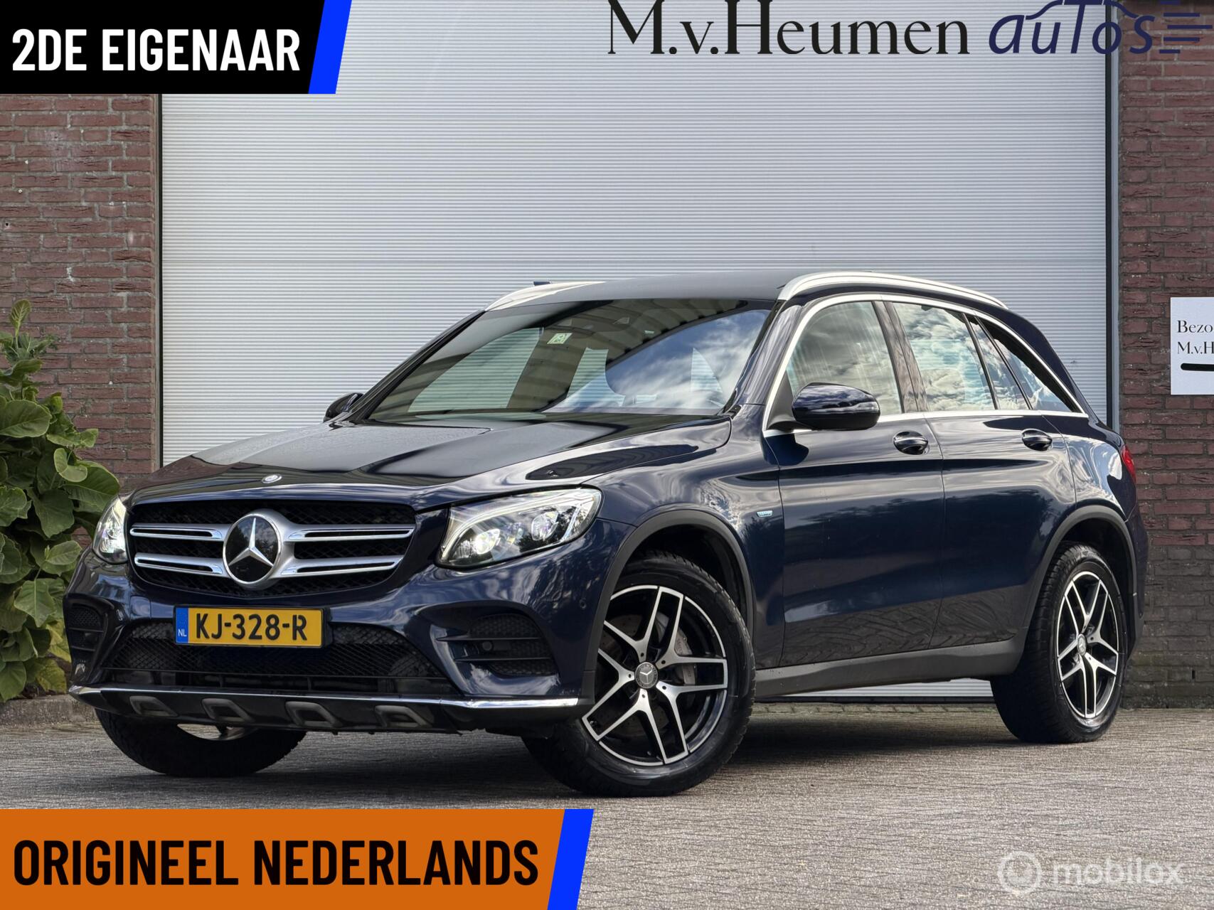 Mercedes-Benz GLC 350 E 4Matic 350e 4MATIC Distronic + Burmester Pano Memory Keyless Trekhaak 2016 - voorkant
