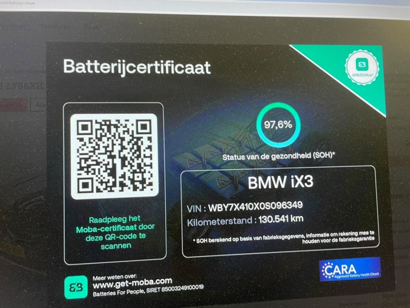 Foto van BMW Ix3