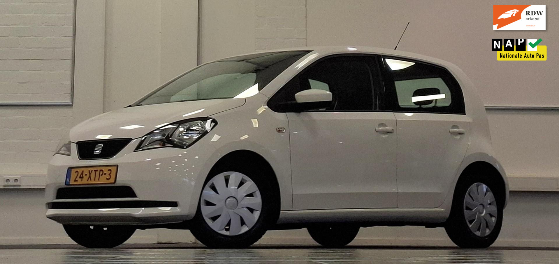 Seat Mii 1.0i Reference 3e Eigenaar Airco 5d Dealer Onderhouden 2012 - voorkant