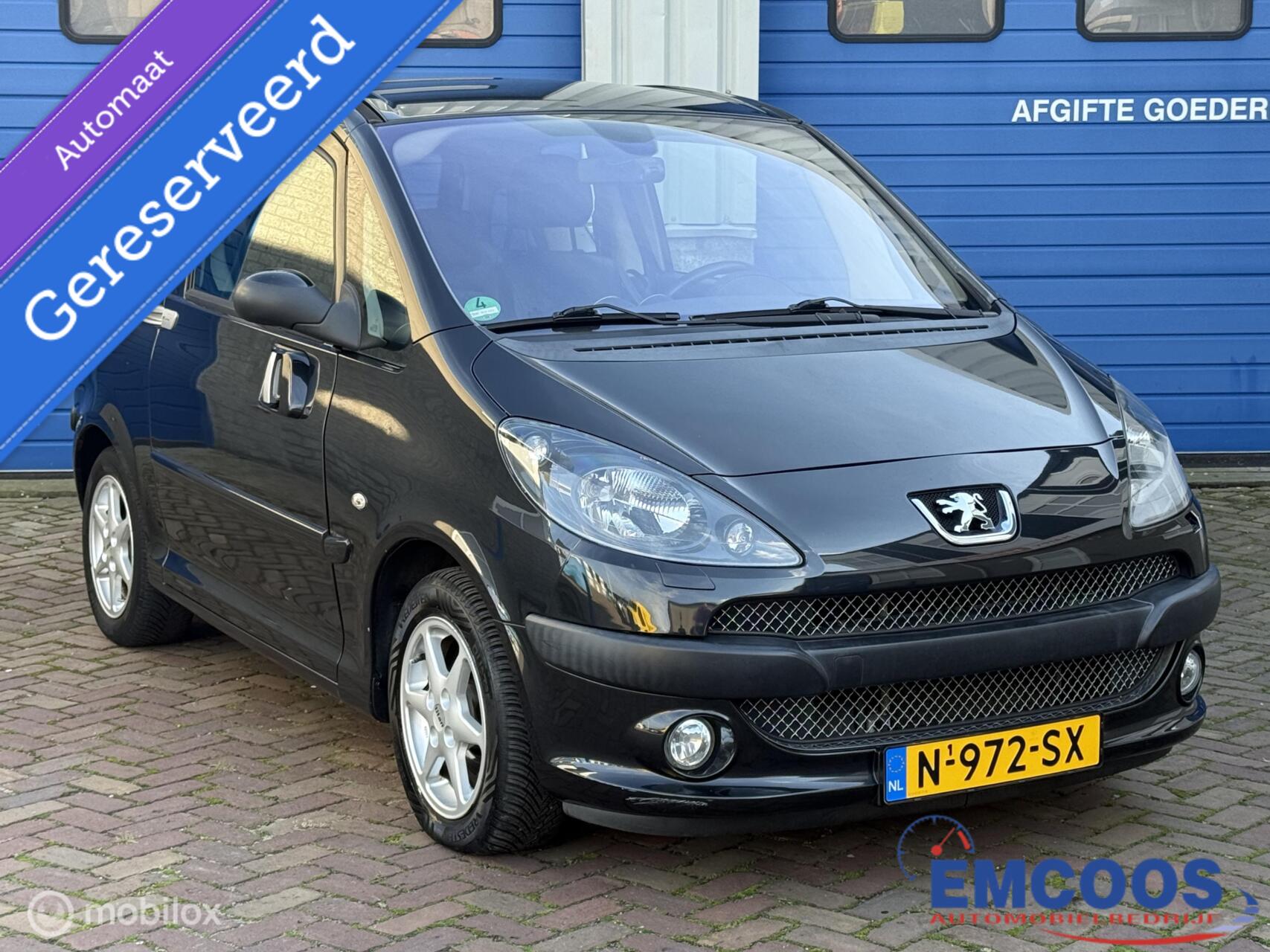Peugeot 1007 1.6-16V Sporty * Automaat * Lederen bekleding * Airco * 2007 - voorkant