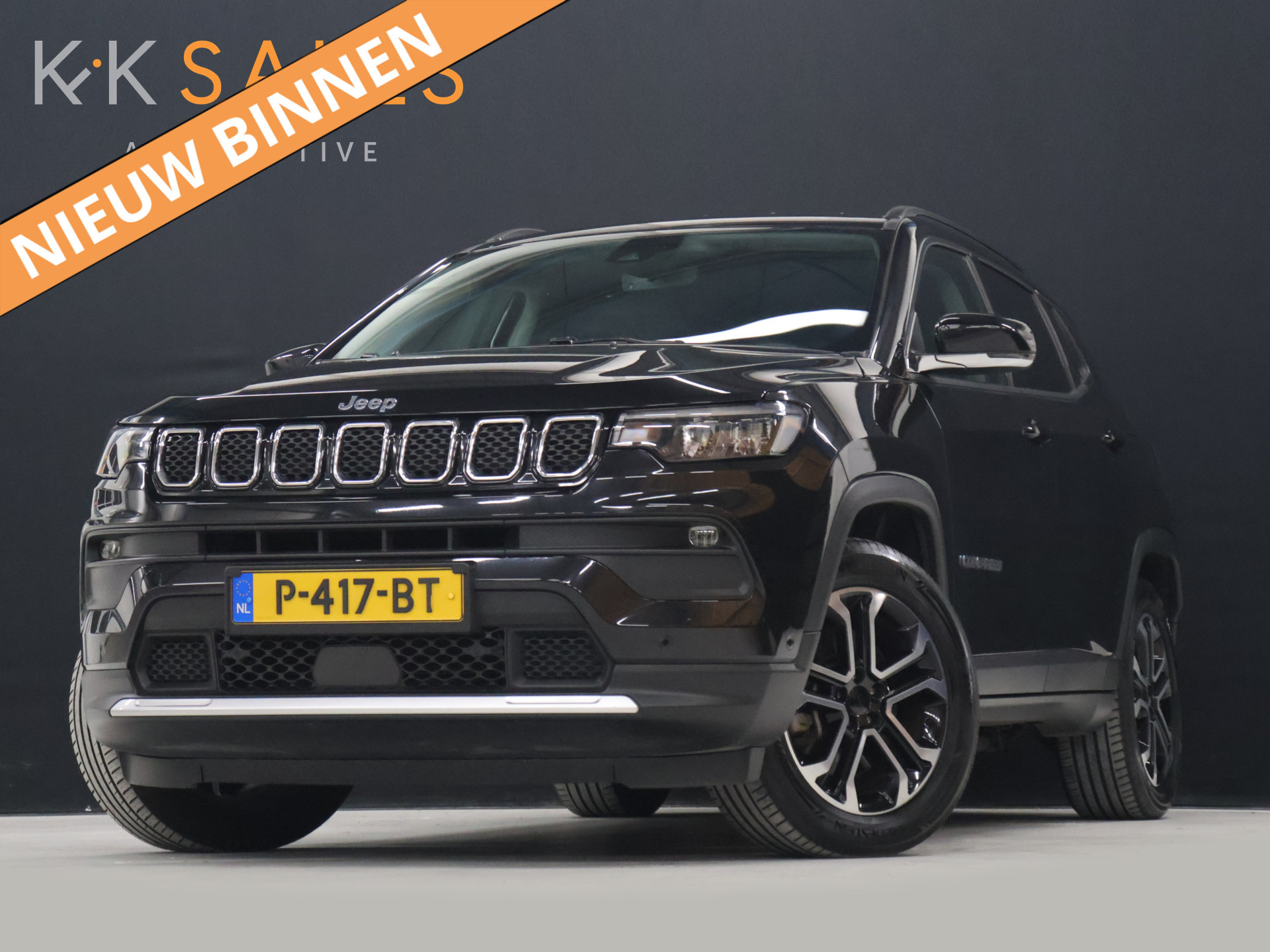 Jeep Compass 4xe 190 Plug-in Hybrid Electric Limited Lease Ed. 4WD 2022 - voorkant