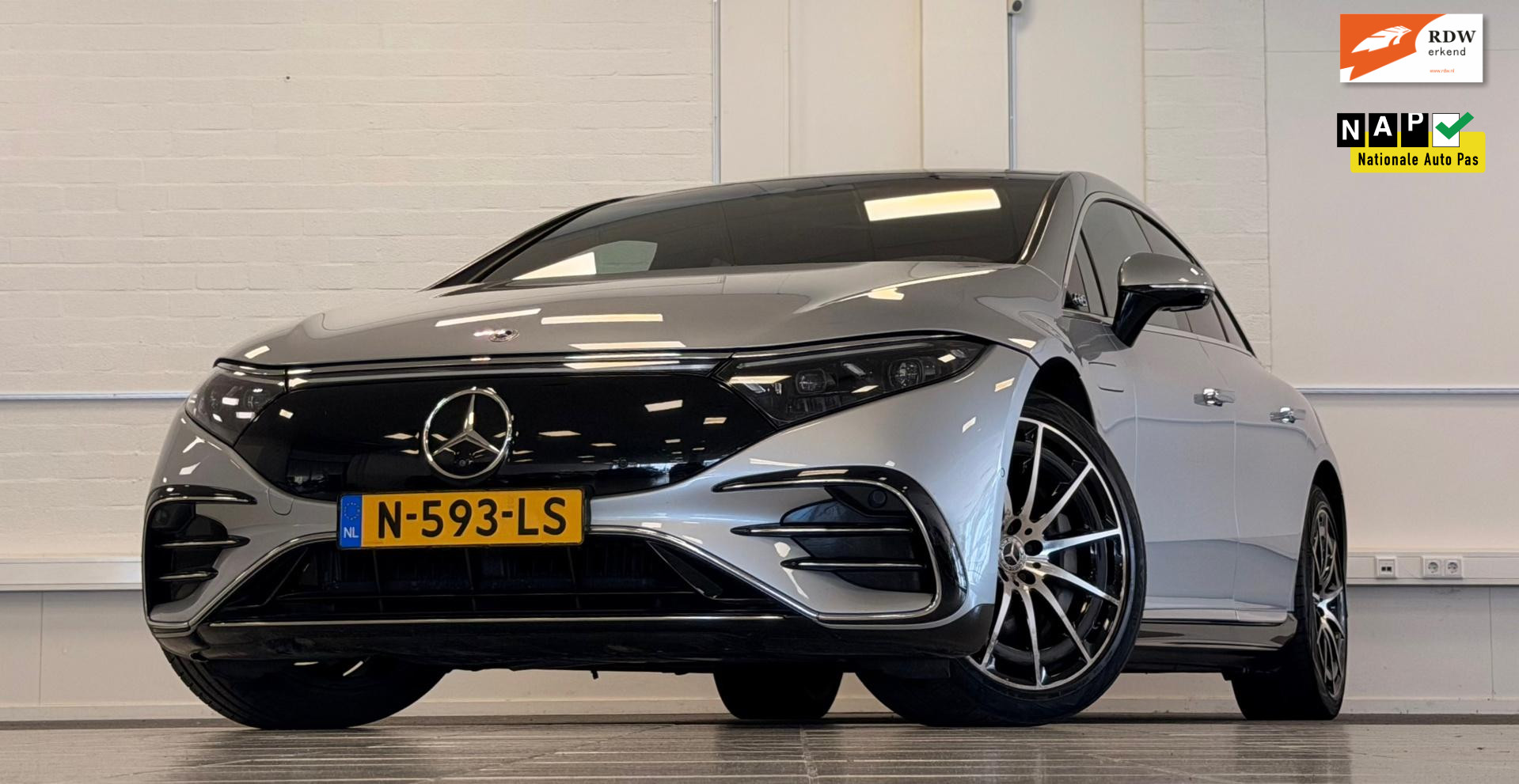 Mercedes-Benz Eqs 450+ 450+ Edition 1 108 kWh AMG-Line 2021 - voorkant