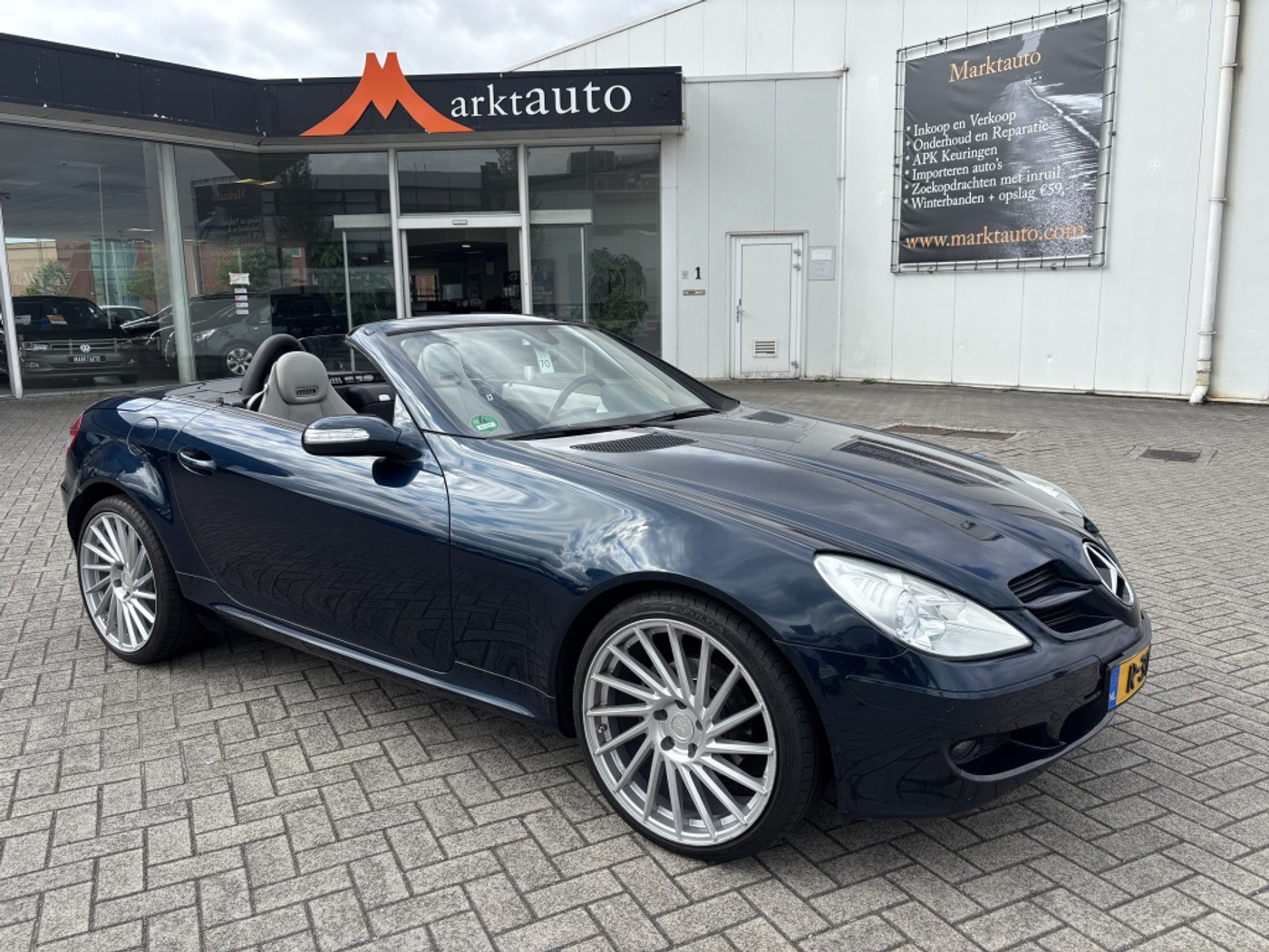 Mercedes-Benz SLK 200 Kompressor 200 K. Cruise Leder Stoelverwarming Parkeersensoren 2007 - voorkant