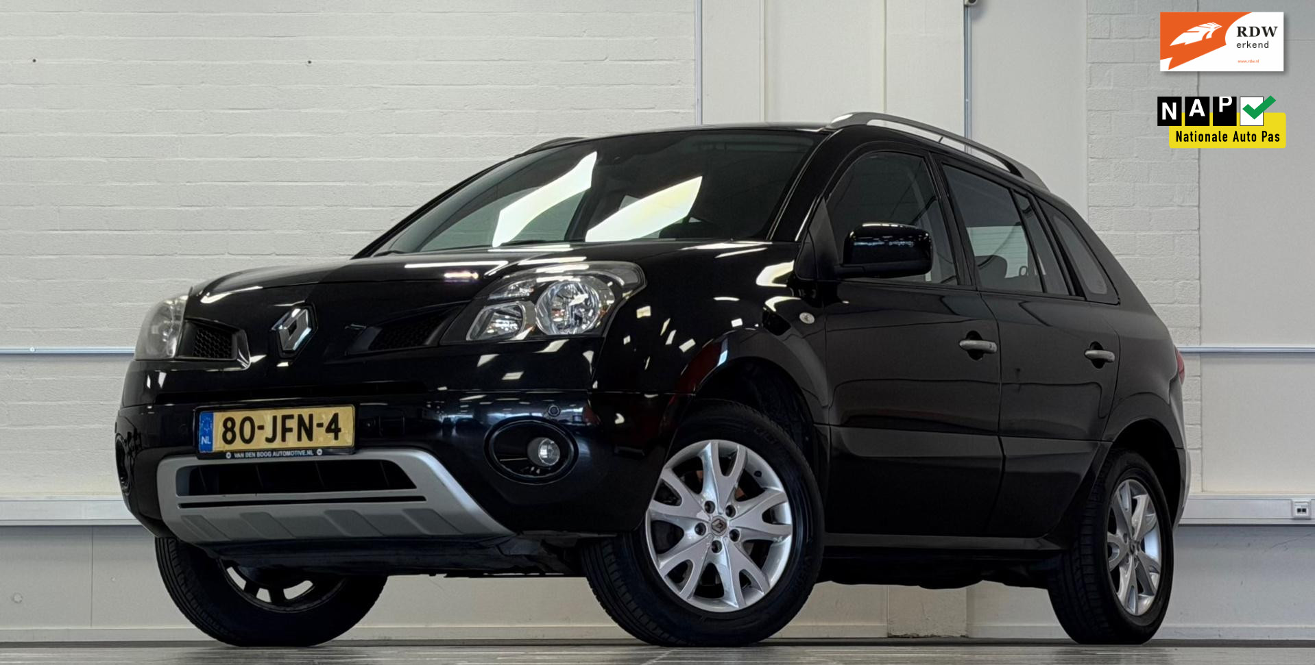 Renault Koleos 2.5i Dynamique Pack Trekhaak Navigatie Garantie Mooi! 2009 - voorkant