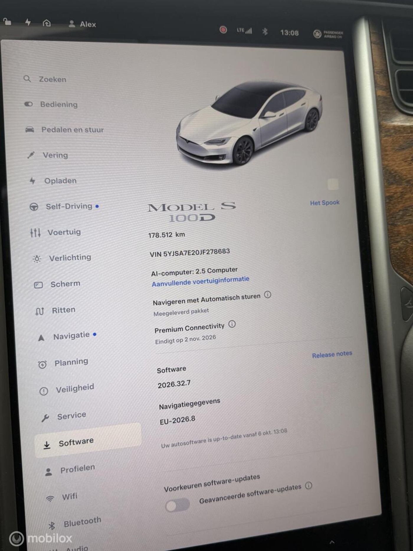 Foto van Tesla Model S