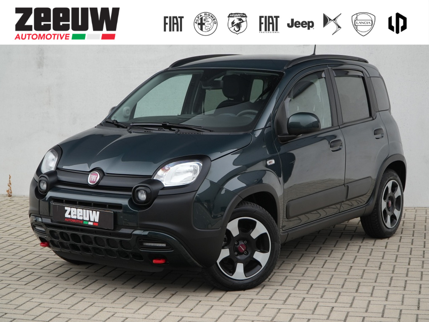 Fiat Panda 1.0 Hybrid 70 PK Cross | Carplay | Cruise | PDC | Verde 2024 - voorkant