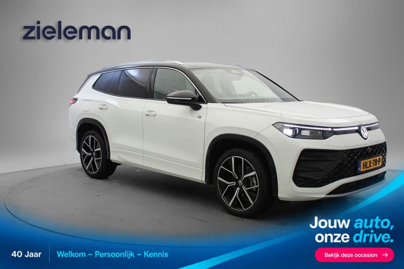 Volkswagen Tayron 1.5 eTSI R-Line Edition 7 Persoons Automaat - Carplay, Camera, Stoelverw. 2025 - voorkant