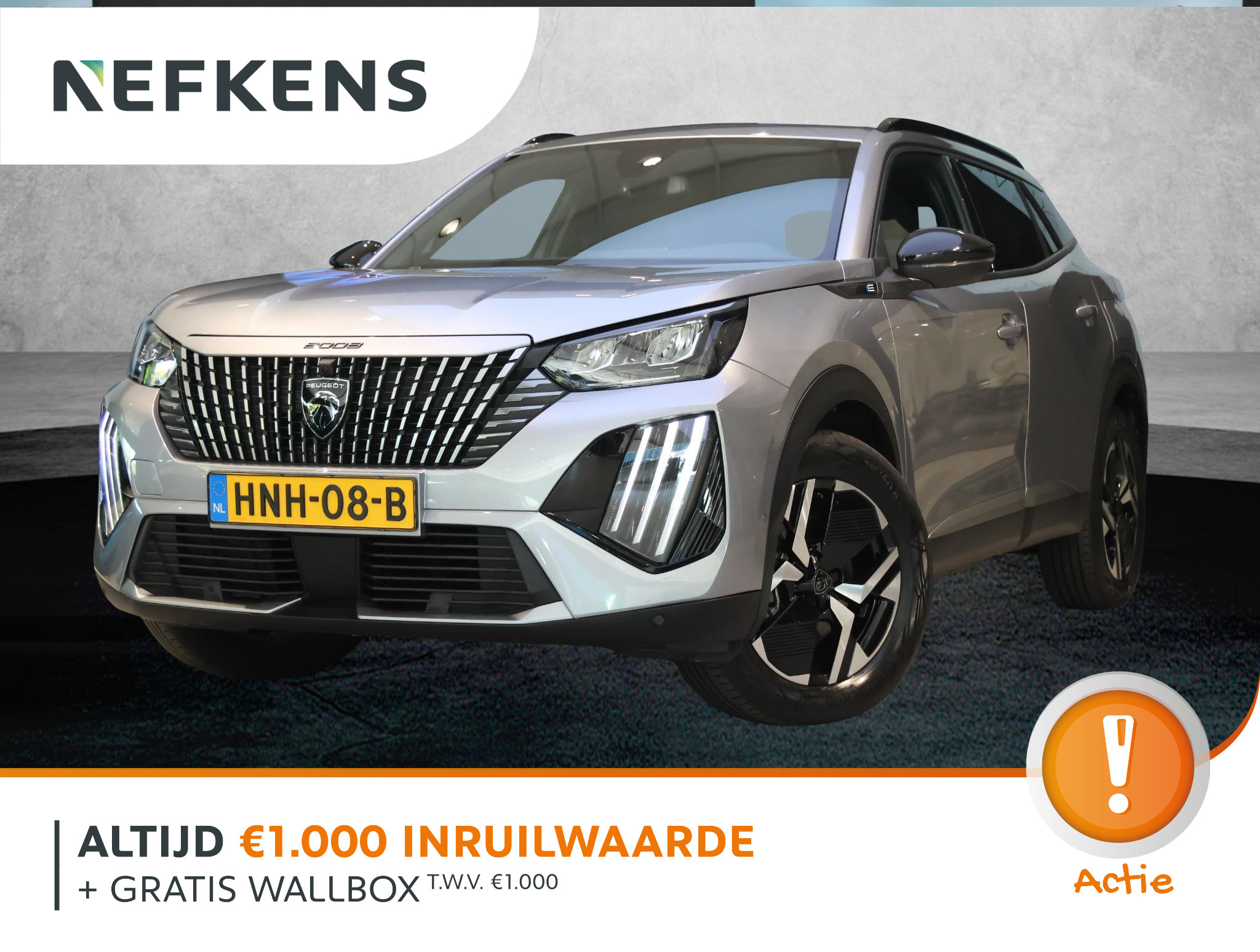 Peugeot E-2008 SUV Allure Avantage 54 kWh 2025 - voorkant