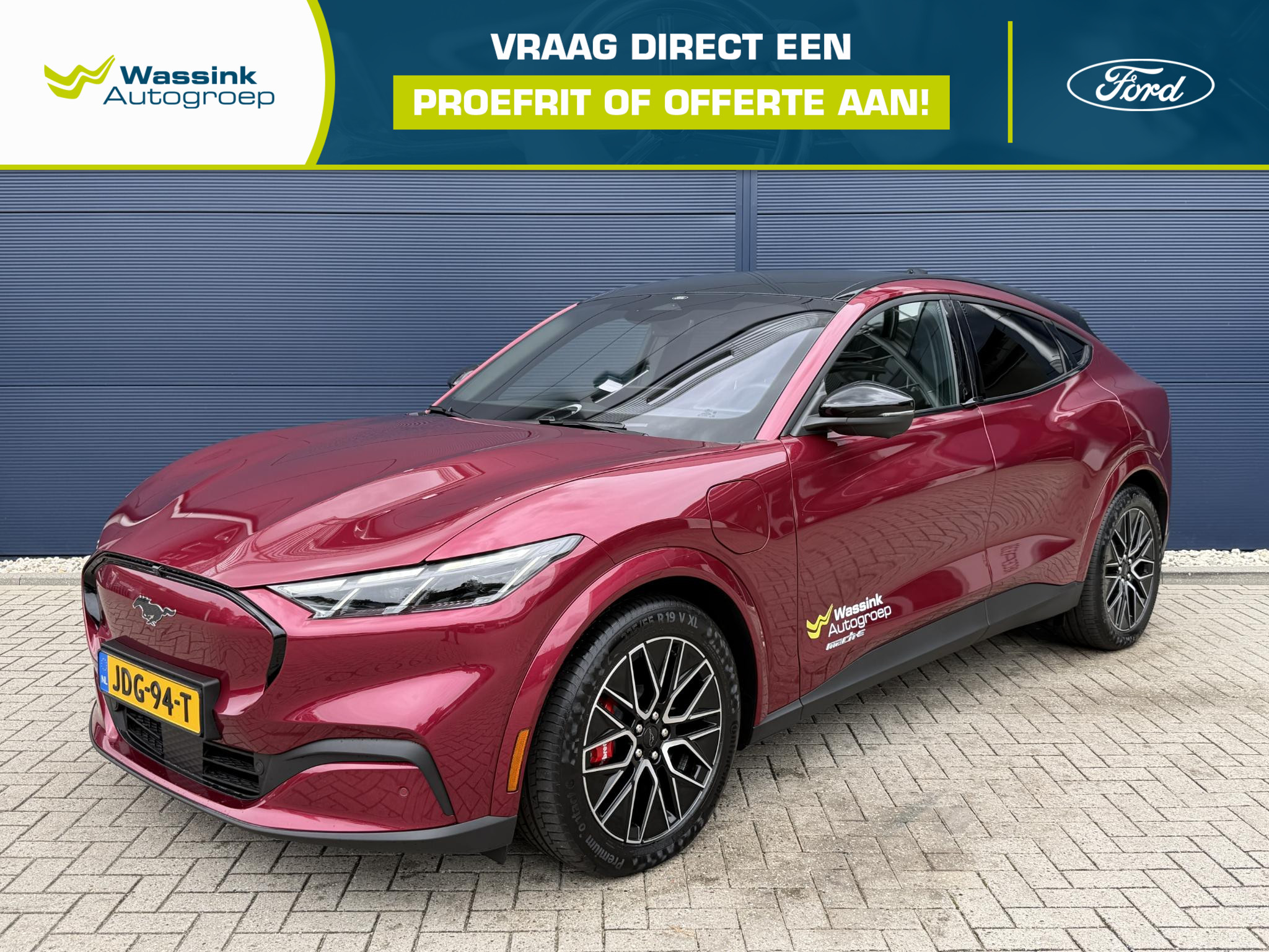 Ford Mustang Mach-e Extended Premium RWD 88 kWh 2025 - voorkant
