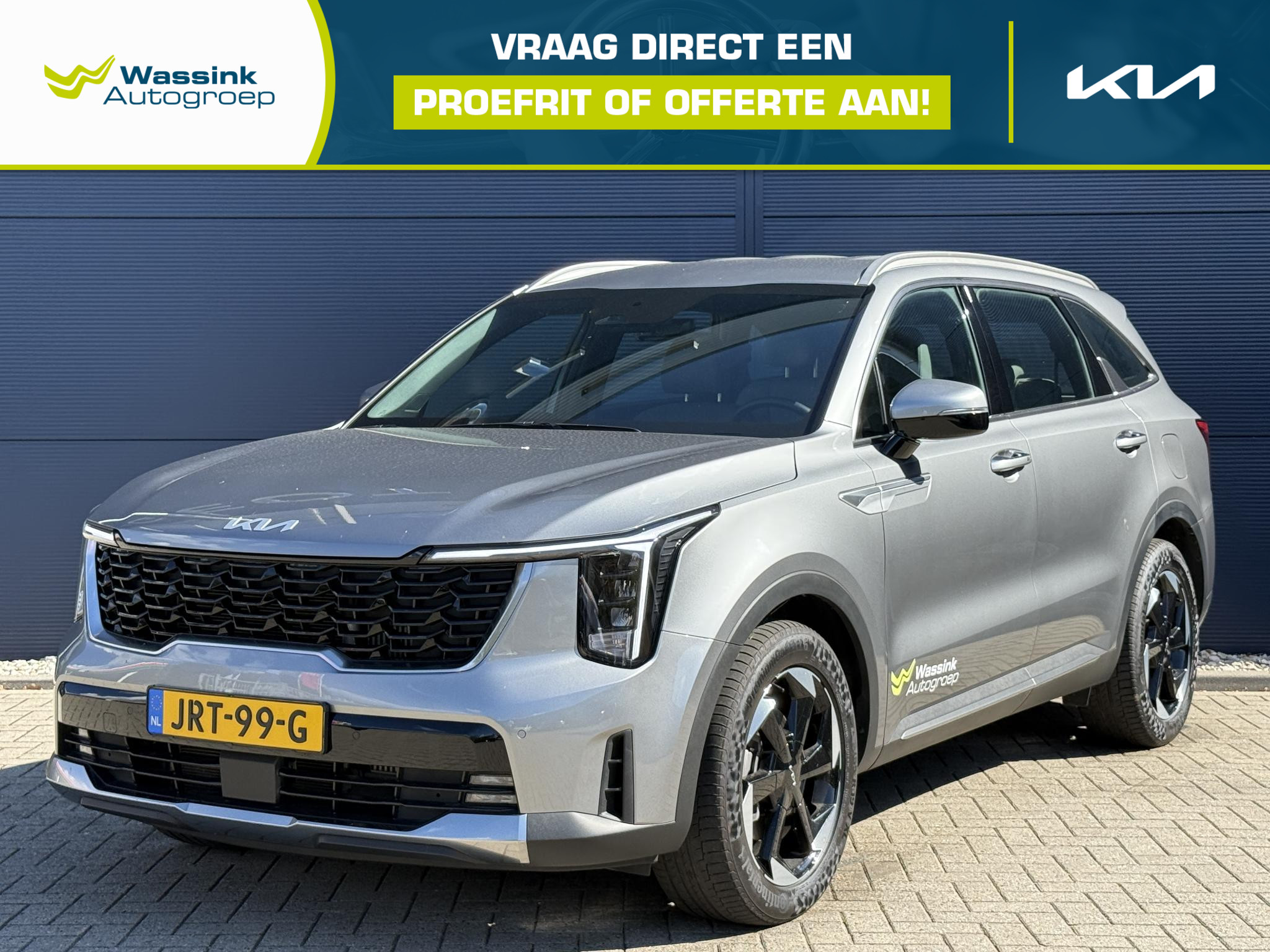 Kia Sorento 1.6 T-GDi Plug-in Hybrid 4WD DynamicLine 7p 2025 - voorkant