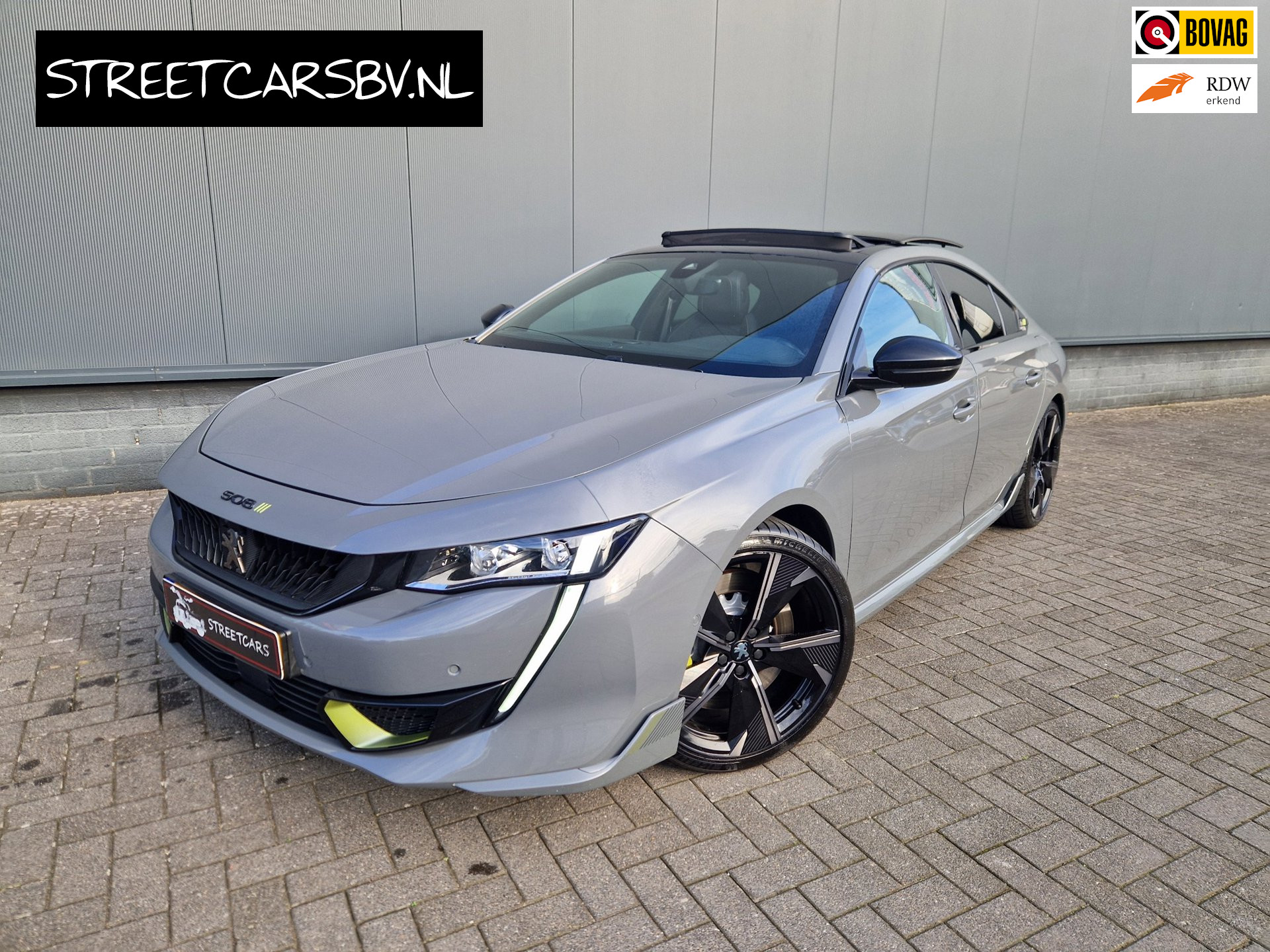 Peugeot 508 PSE 1.6 PLUG-IN HYBRID 360PK EAT8 FULL OPT 2023 - voorkant