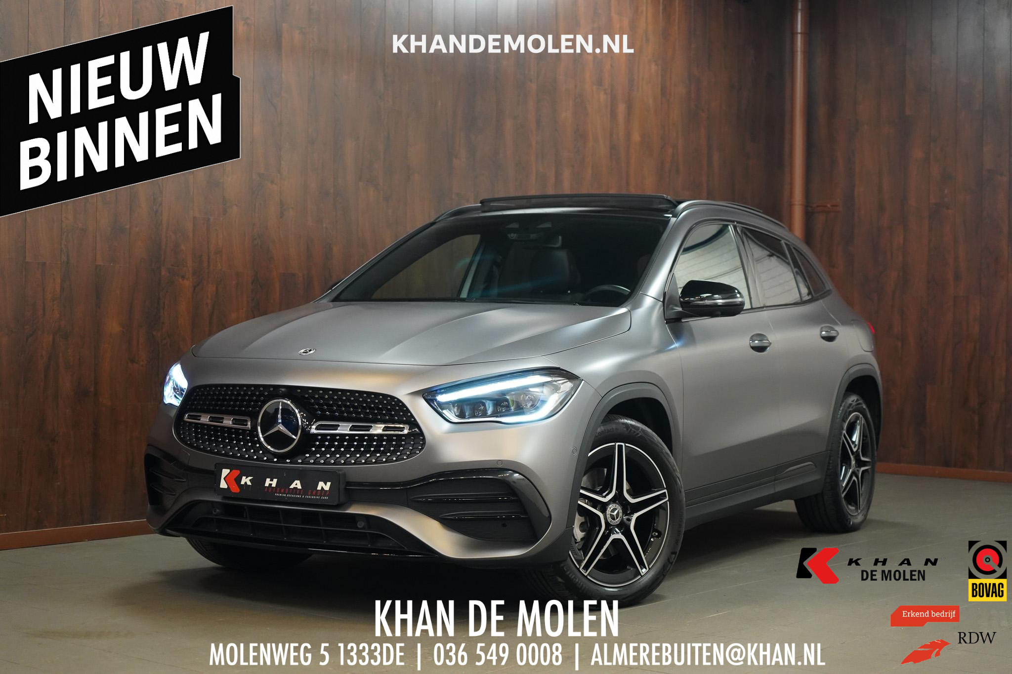 Mercedes-Benz Gla 250 e Business Solution AMG Limited 2021 - voorkant