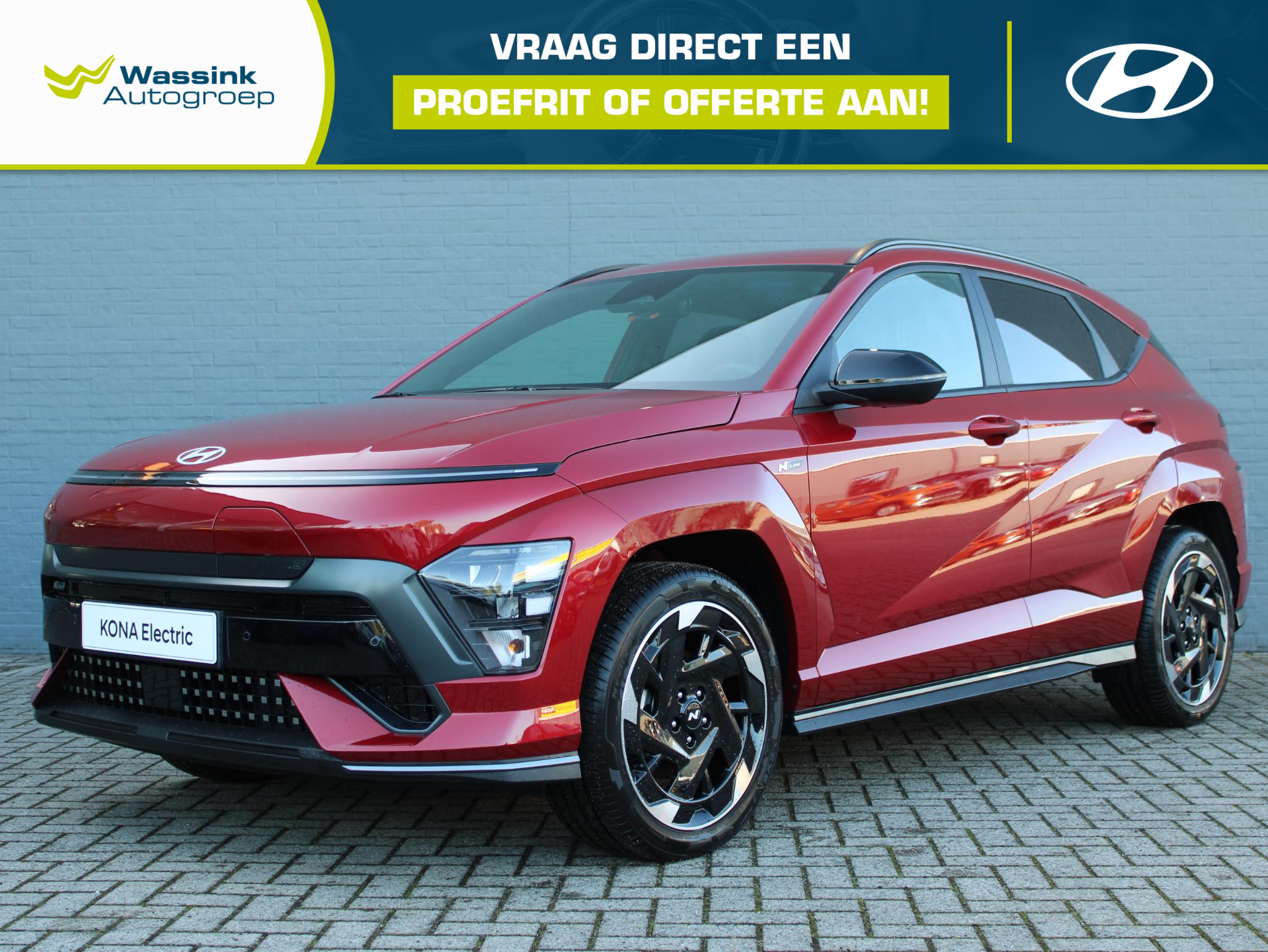 Hyundai Kona Electric N Line Business 64.8 kWh 2026 - voorkant