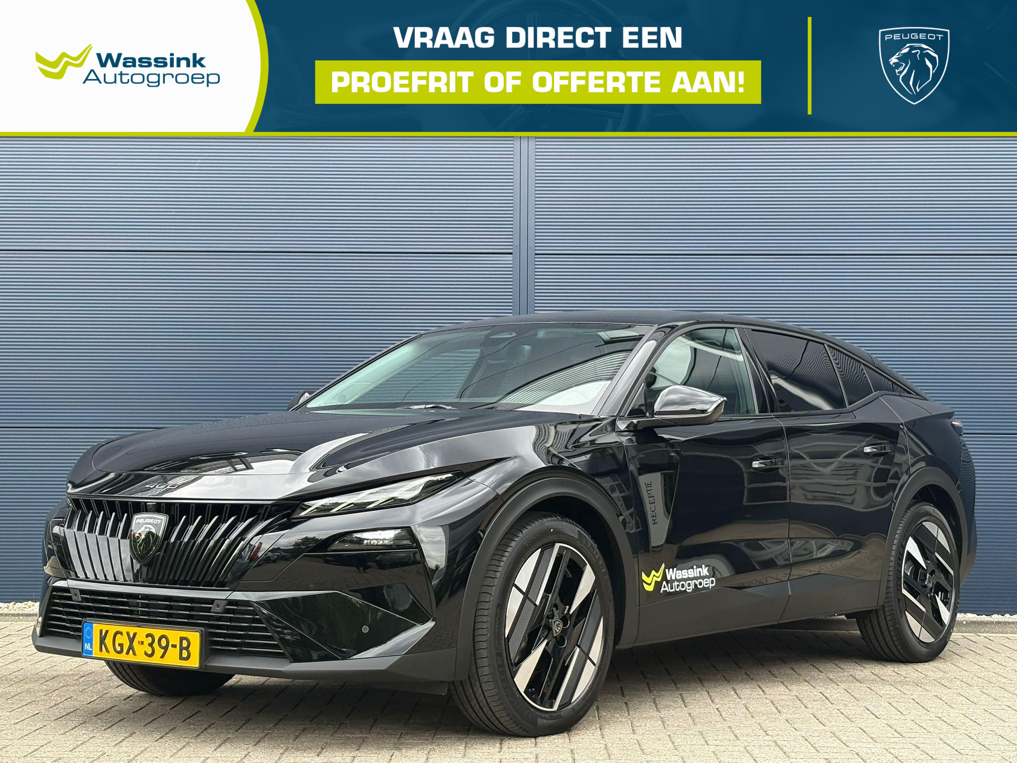 Peugeot 408 1.2 Allure Hybrid 145 2026 - voorkant