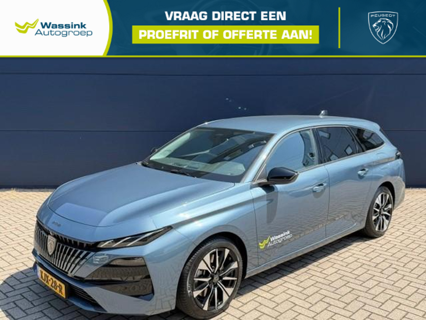 Peugeot 308 SW 1.6 Plug-in Hybrid 195 Allure 2026 - voorkant