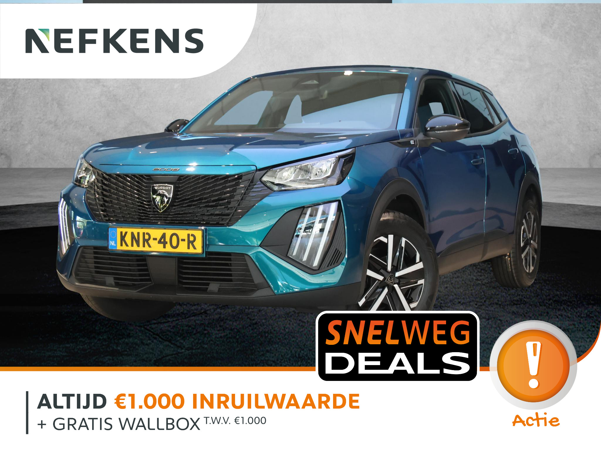 Peugeot E-2008 SUV Business 54 kWh 2026 - voorkant