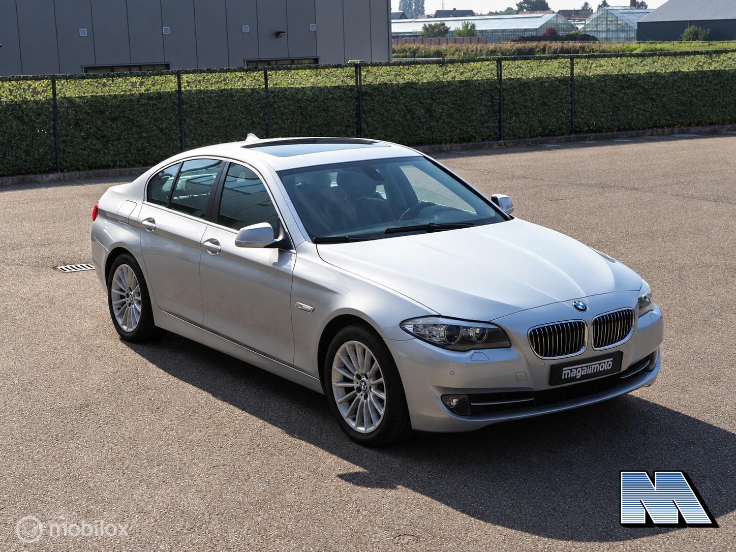 BMW 5-serie 535i F10 Executive l Sportaut l N55 l 1e eig. 2010 - voorkant