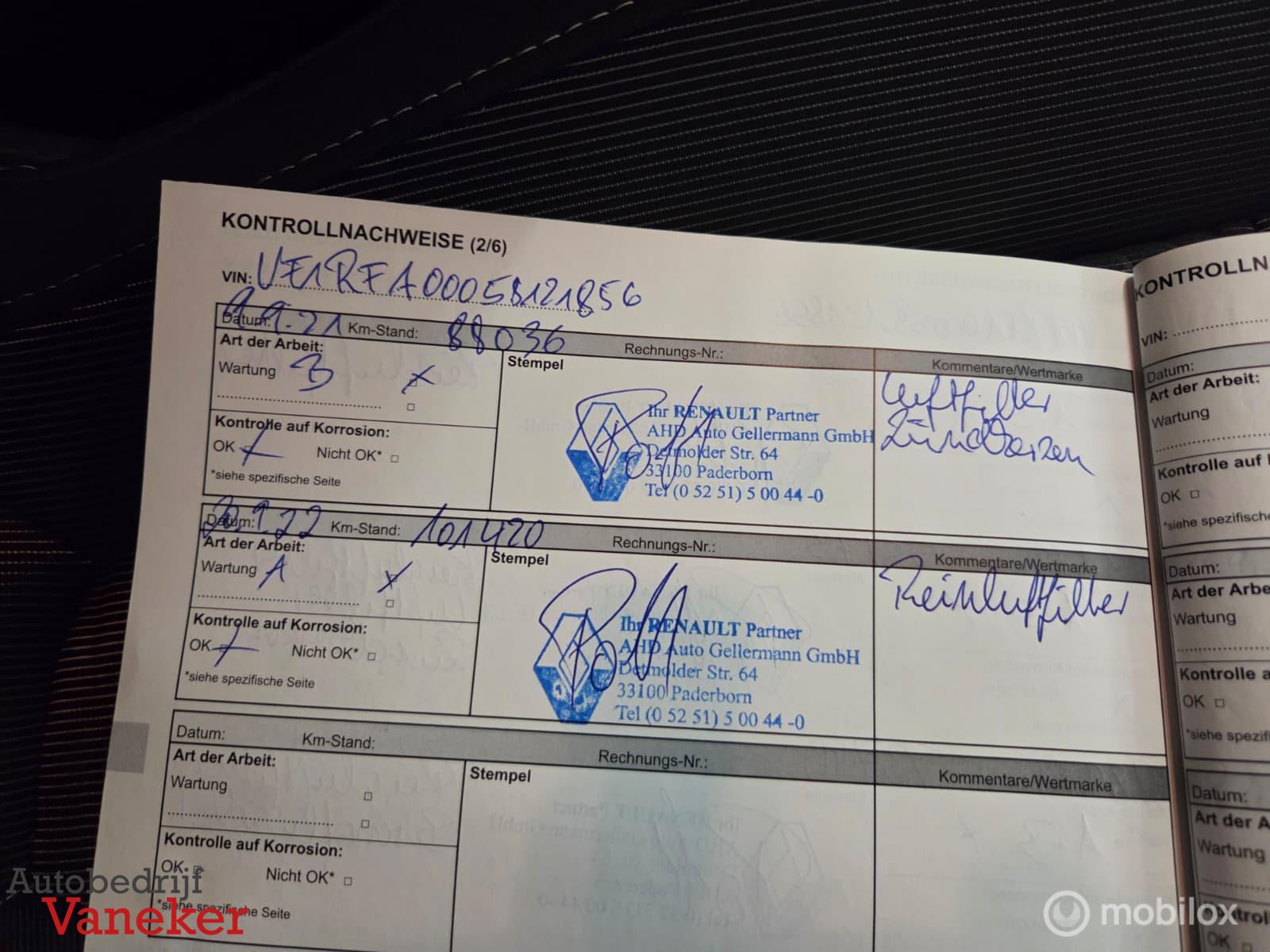 Foto van Renault Scenic