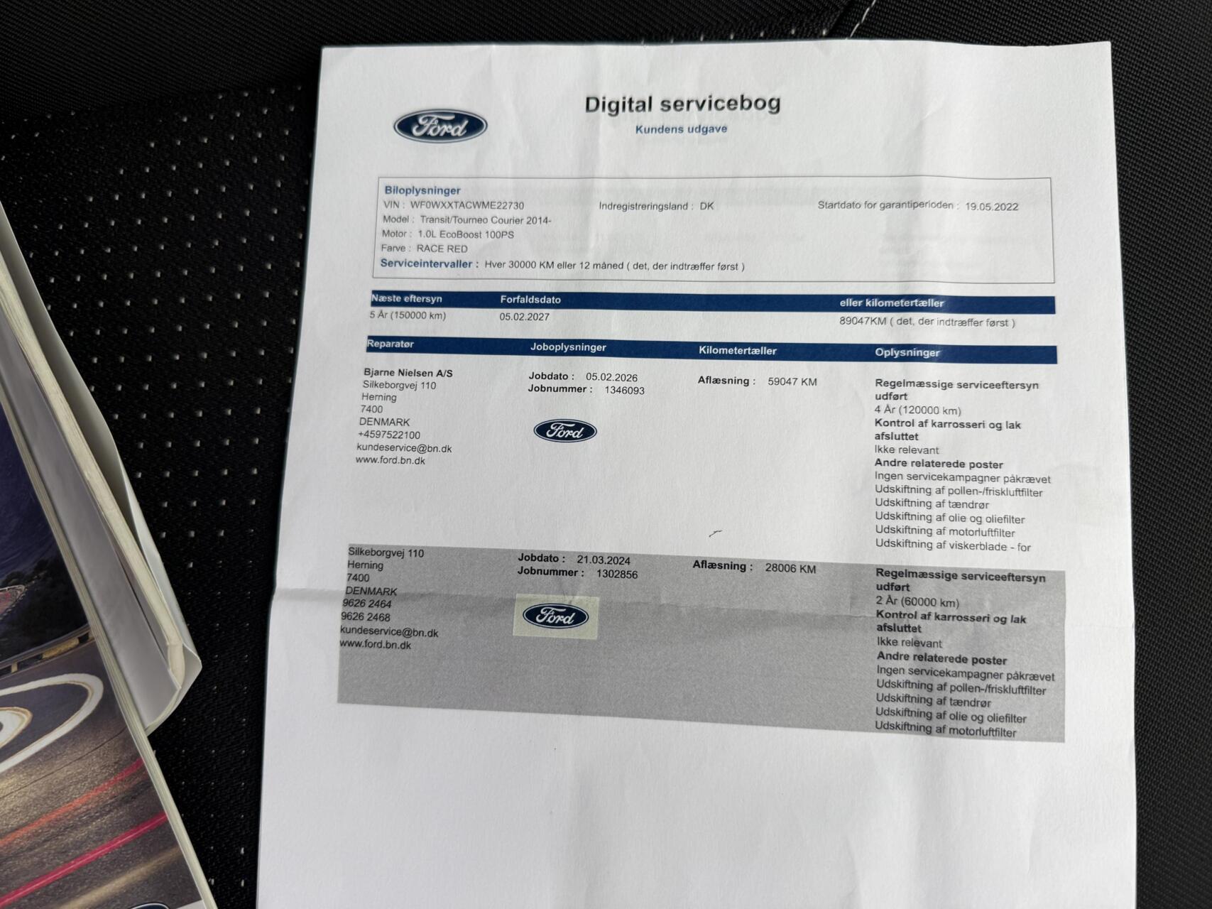 Foto van Ford Transit Courier