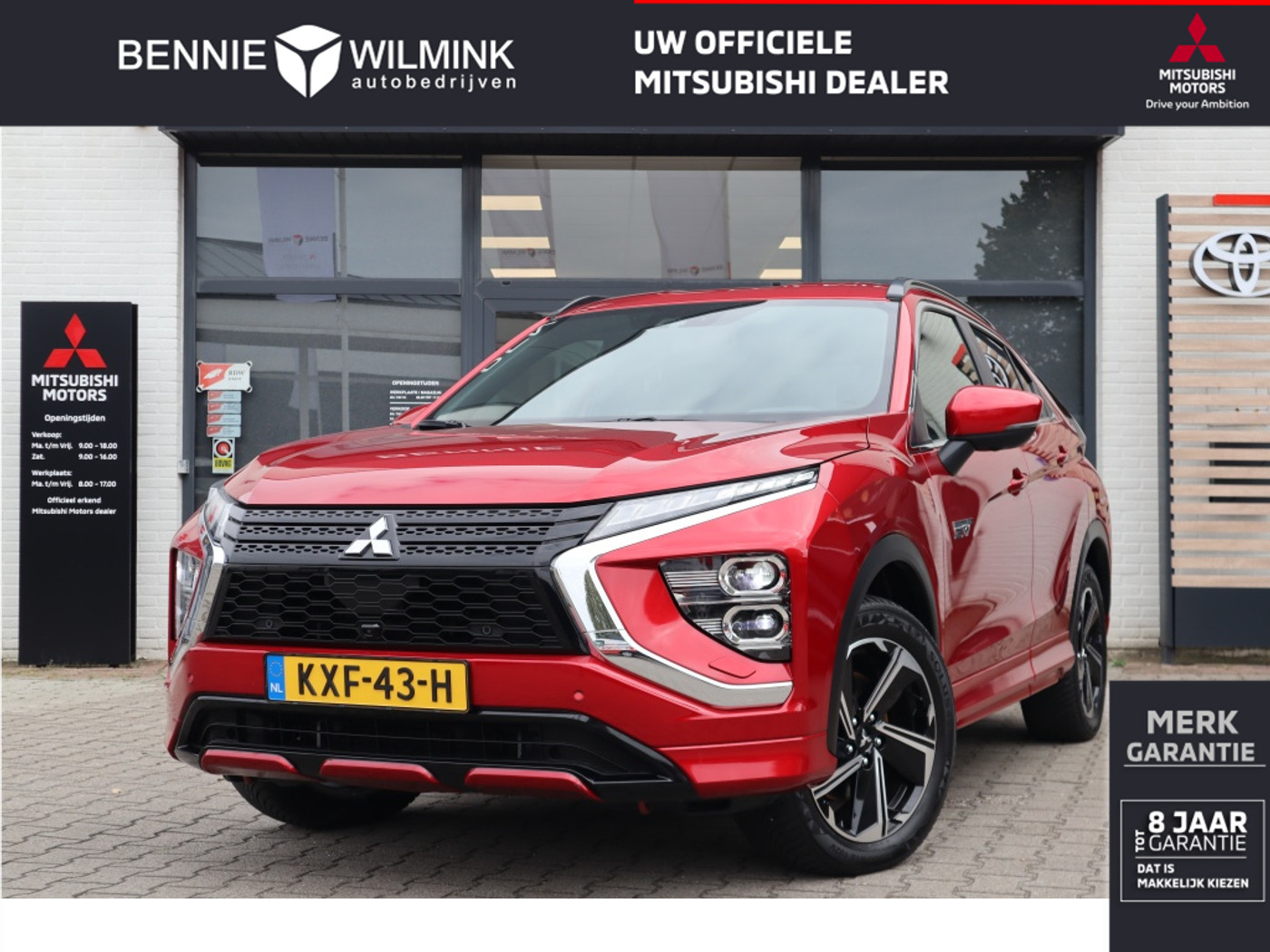 Mitsubishi Eclipse Cross 2.4 PHEV Executive AdaptiveCruise | Apple/AndroidAuto | AllSeasons 2025 - voorkant