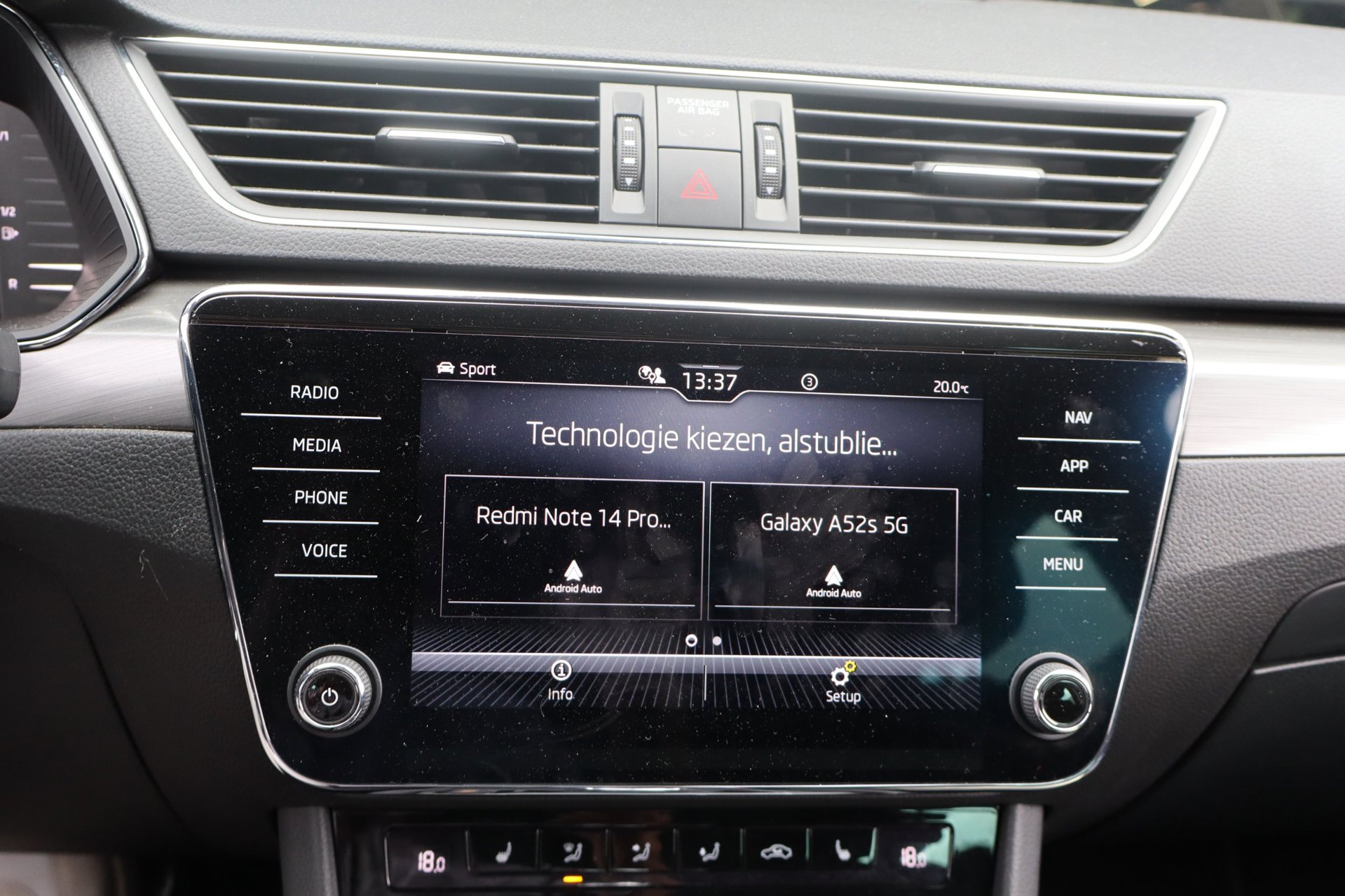Foto van Skoda Superb Combi