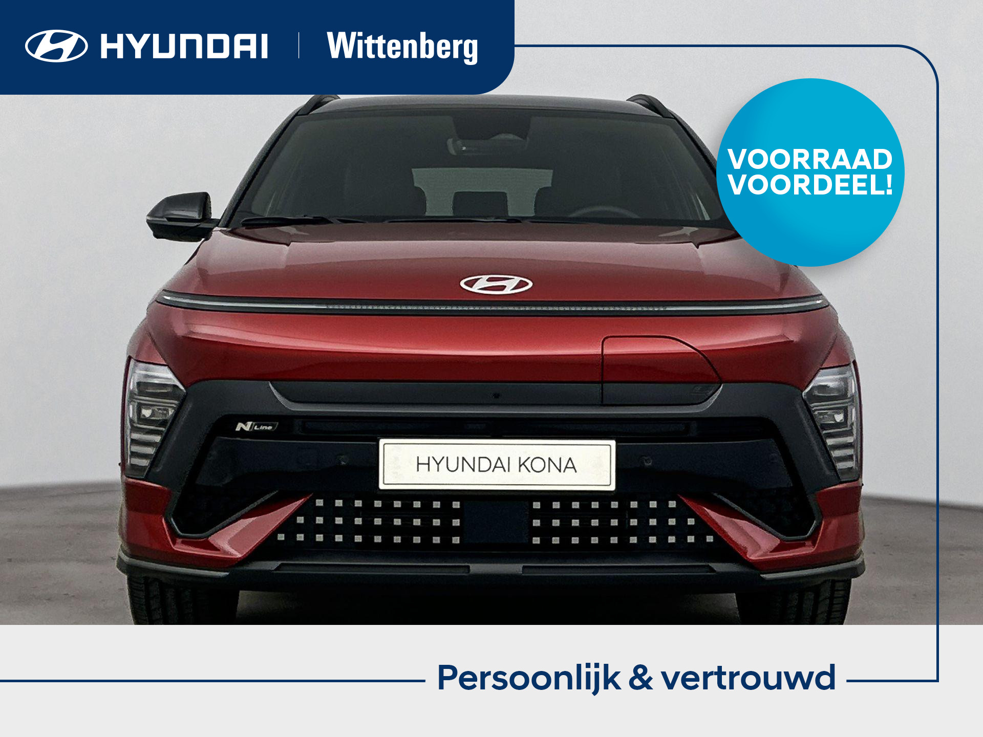 Hyundai Kona Electric N Line Business 64.8 kWh 2026 - voorkant