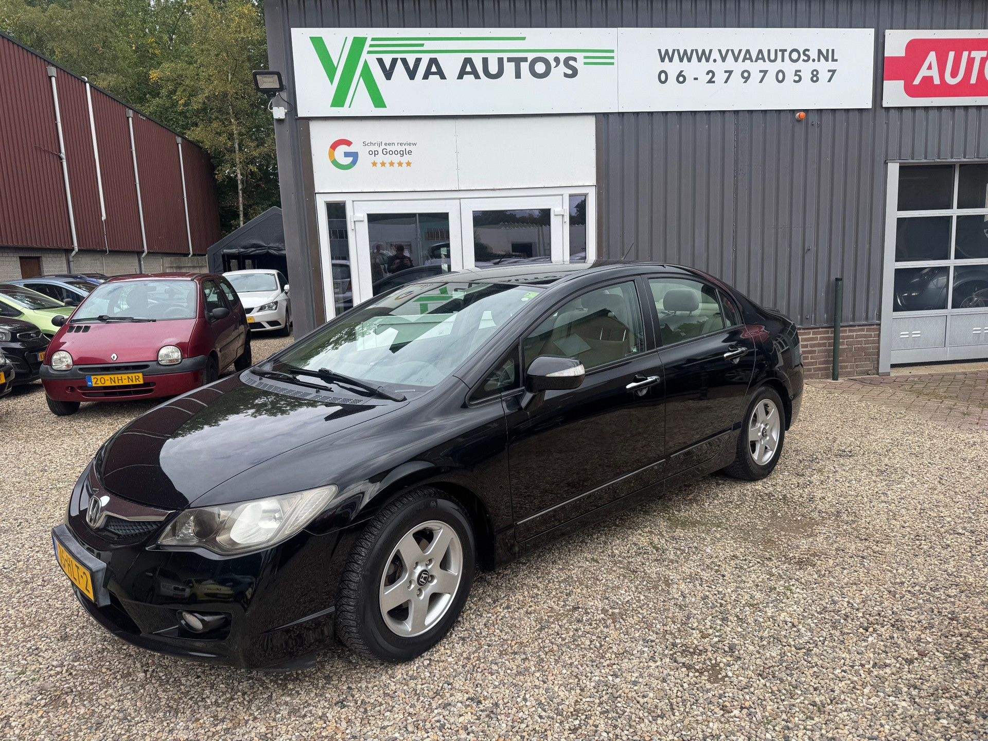 Honda Civic 4dr Hybrid 1.3 Hybrid AUTOMAAT airco, cruise contr, APK 01-2027 2009 - voorkant