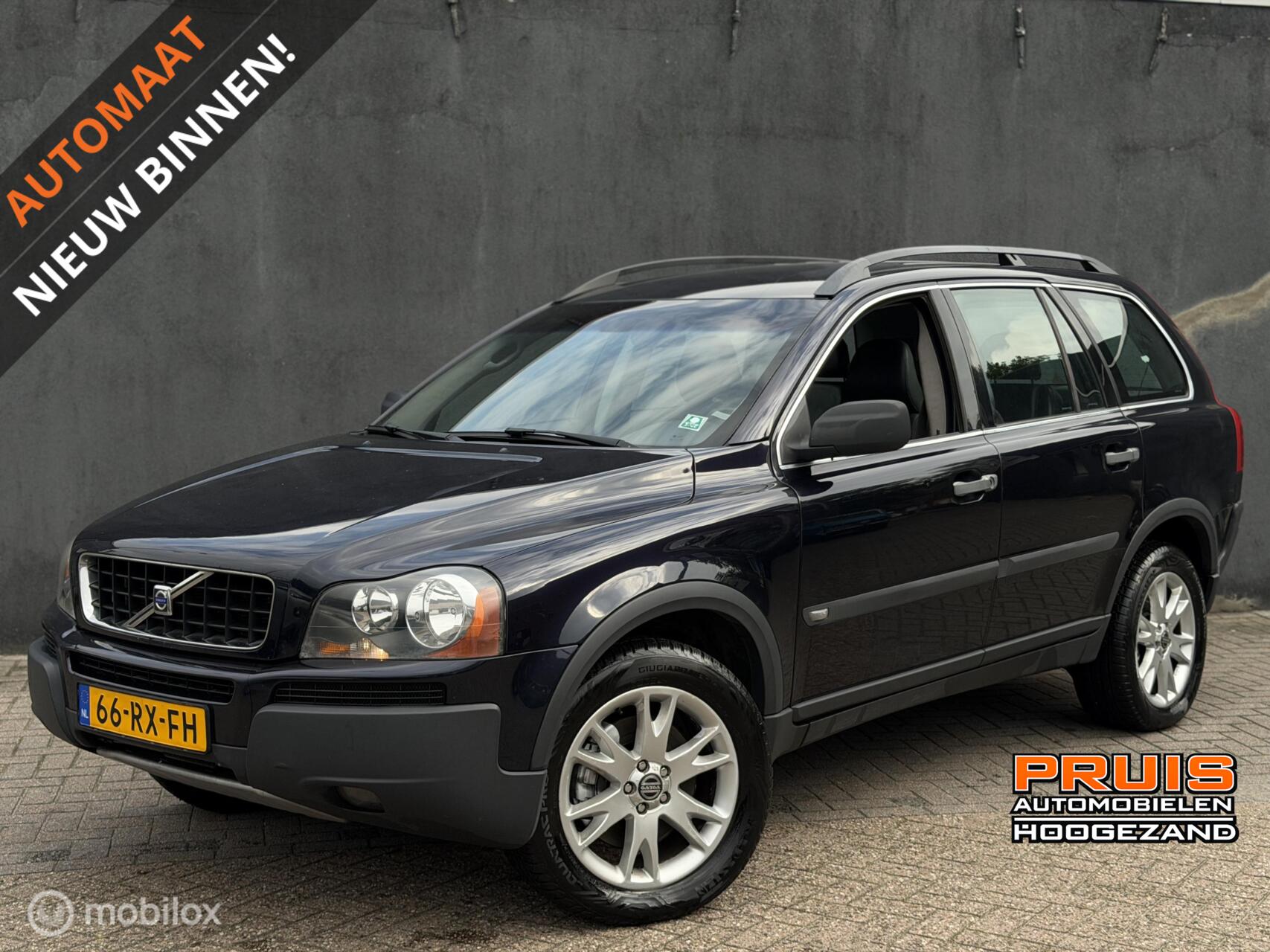 Volvo Xc90 2.5 T AWD 7P -AIRCO-LEDER-  *INRUIL MOGELIJK* 2005 - voorkant