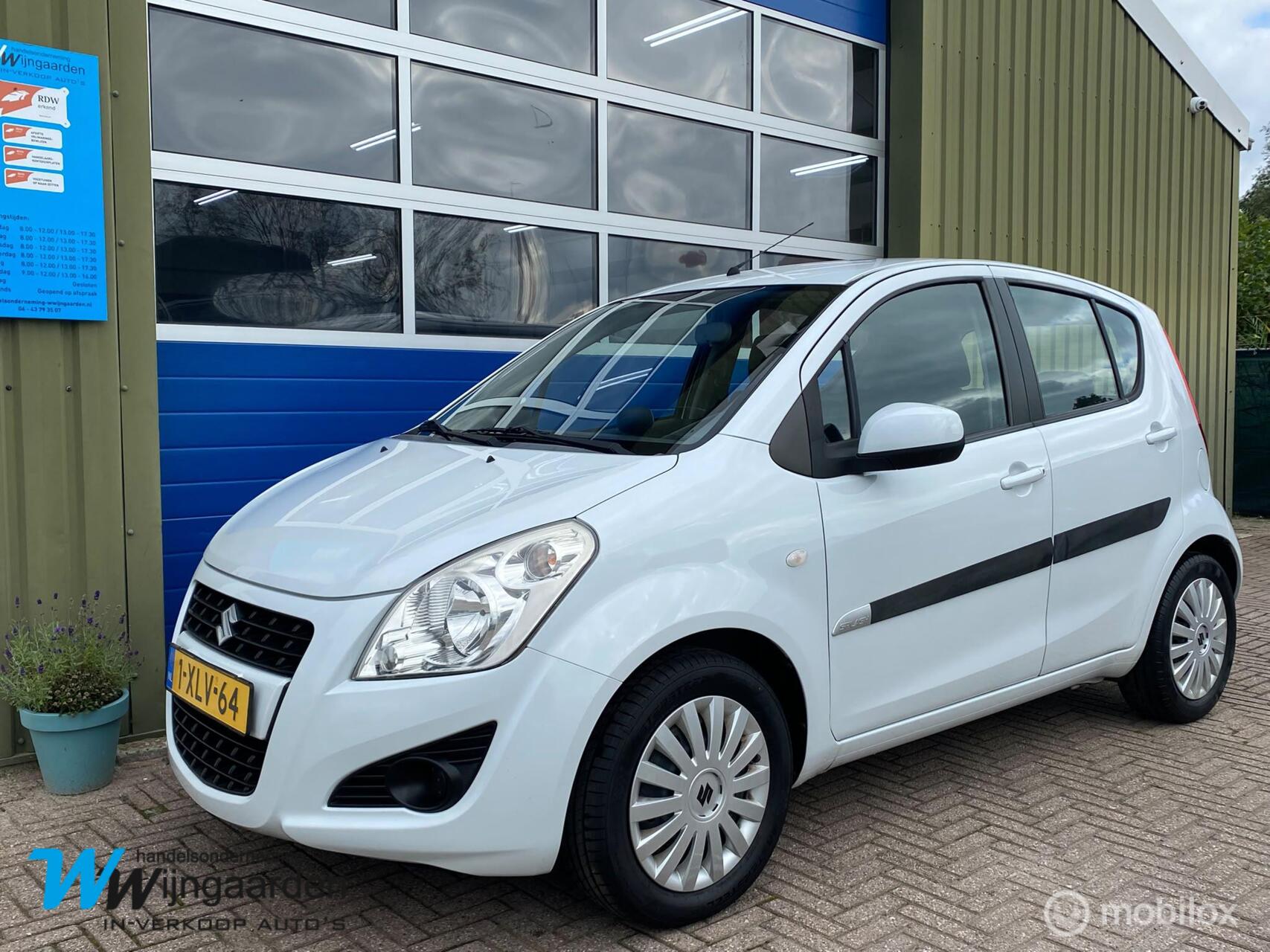 Suzuki Splash 1.0 VVT Comfort EASSS|Keurig|Parelmoer|Airco| 2014 - voorkant