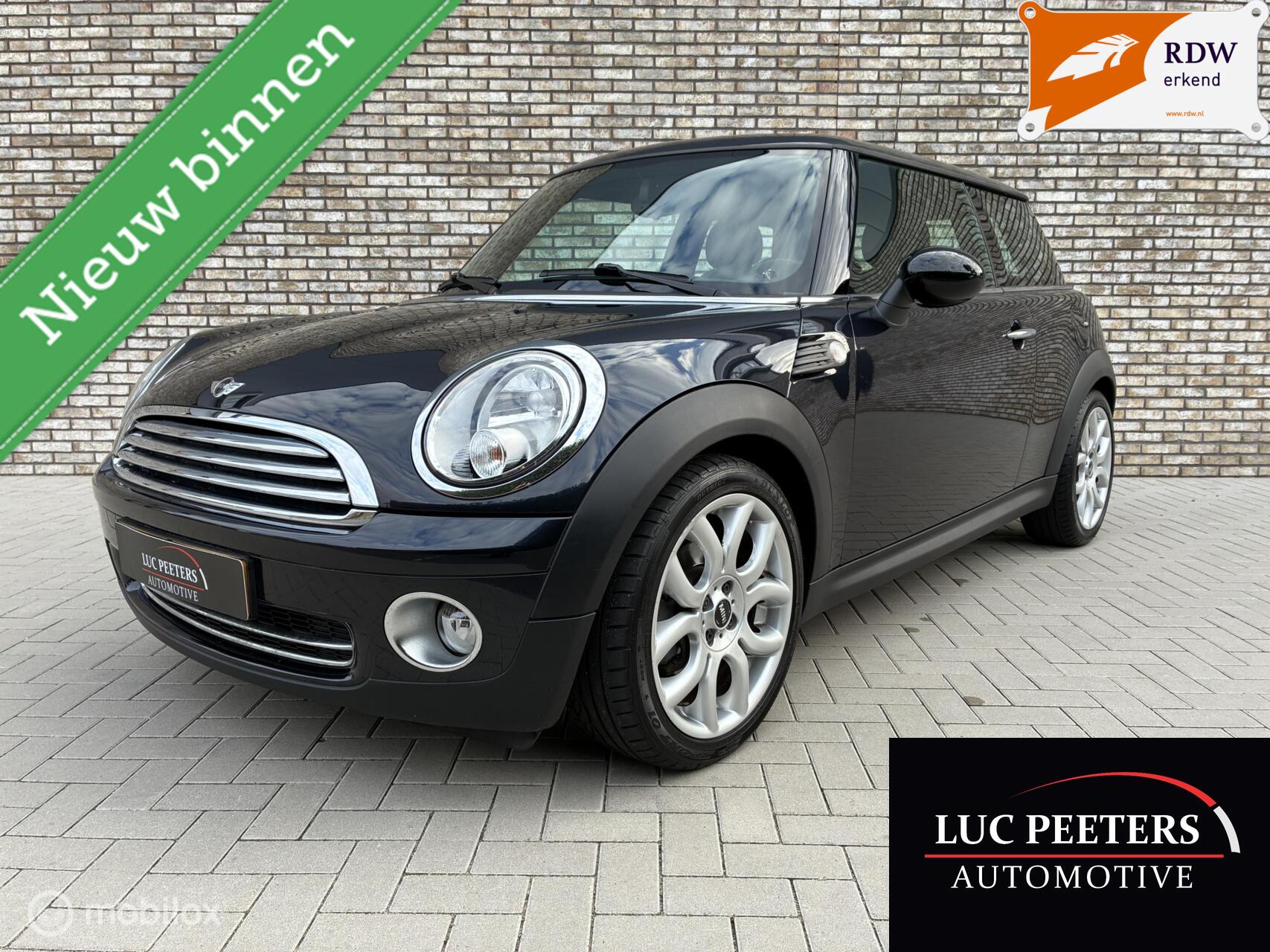 Mini Mini One 1.4 One/1EIG/AIRCO/UNIEK/29571KM!/APK-3-9-2027! 2008 - voorkant