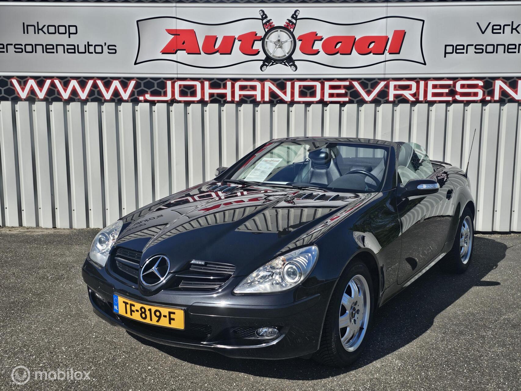 Mercedes-Benz SLK 200 Kompressor 200 K. I Clim-control I Elekrt.-Pakket I Boekjes ! 2004 - voorkant