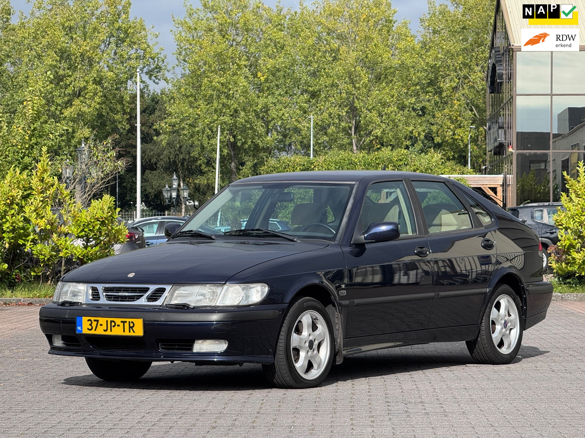 Saab Saab 9-3 2.0 T S Automaat | APK 24-4-2027 | Stoelverwarming | Airco | Crusie control | 2002 - voorkant
