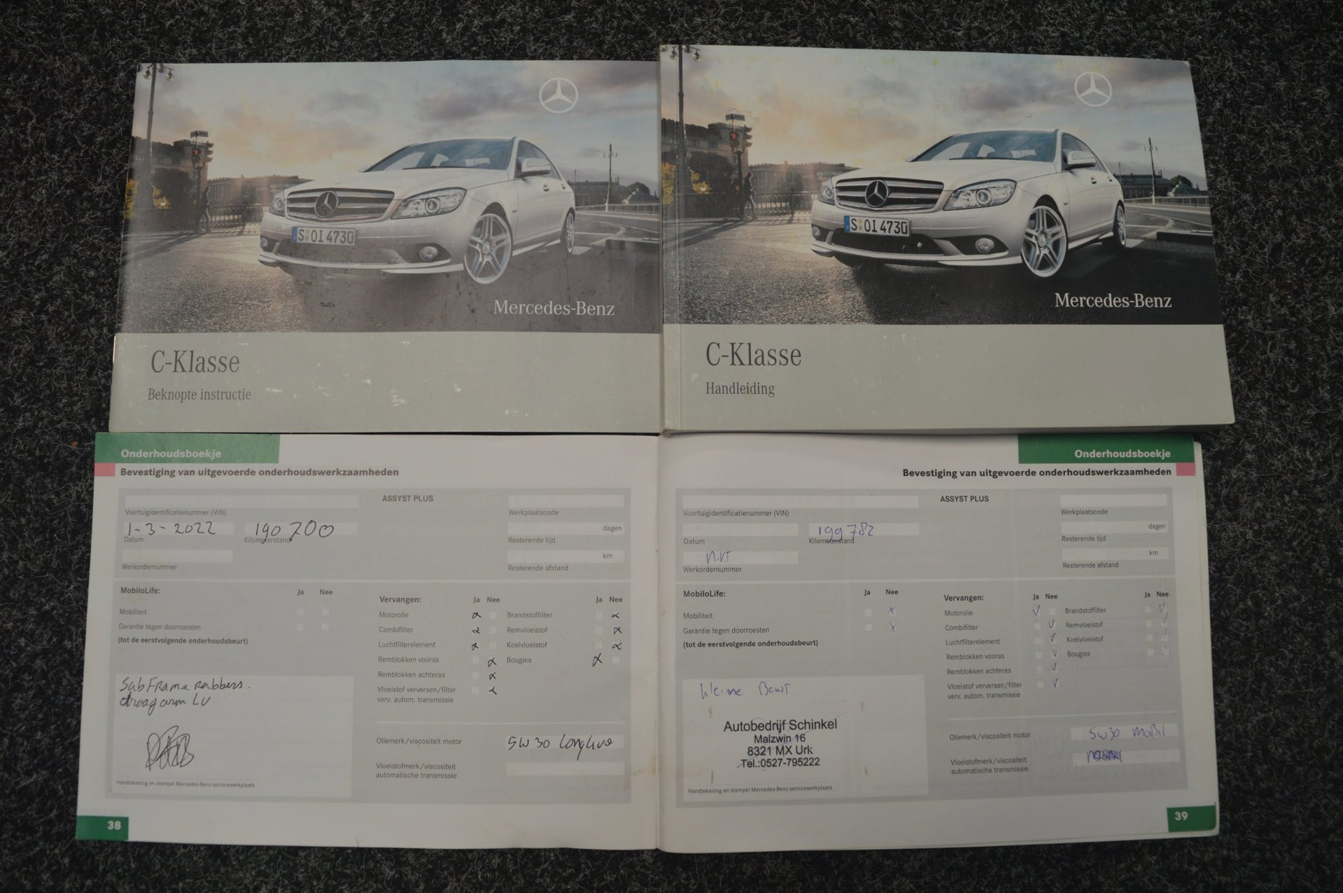 Foto van Mercedes-Benz C 180 Kompressor