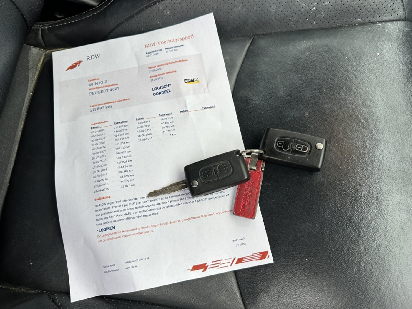 Foto van Peugeot 4007